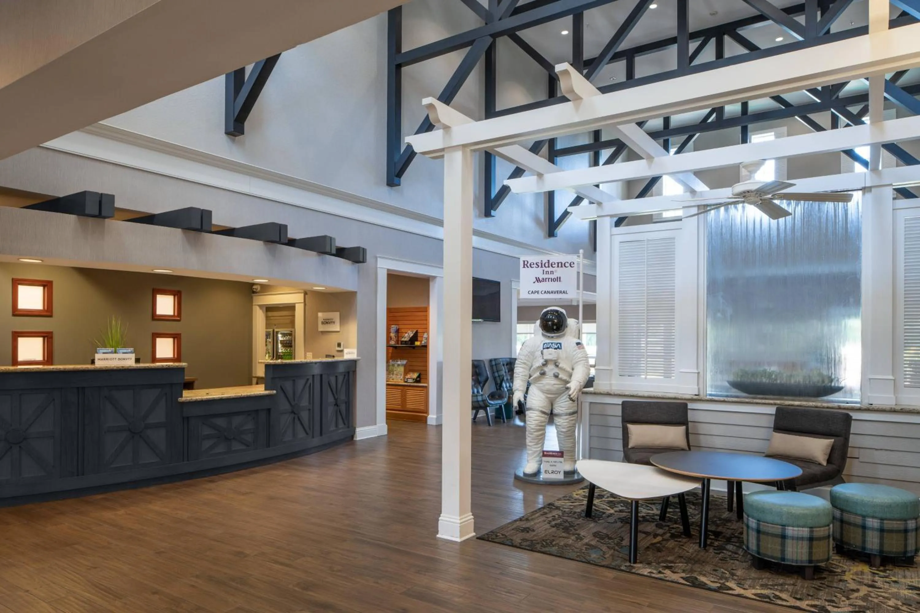 Lobby or reception in Residence Inn by Marriott Cape Canaveral Cocoa Beach