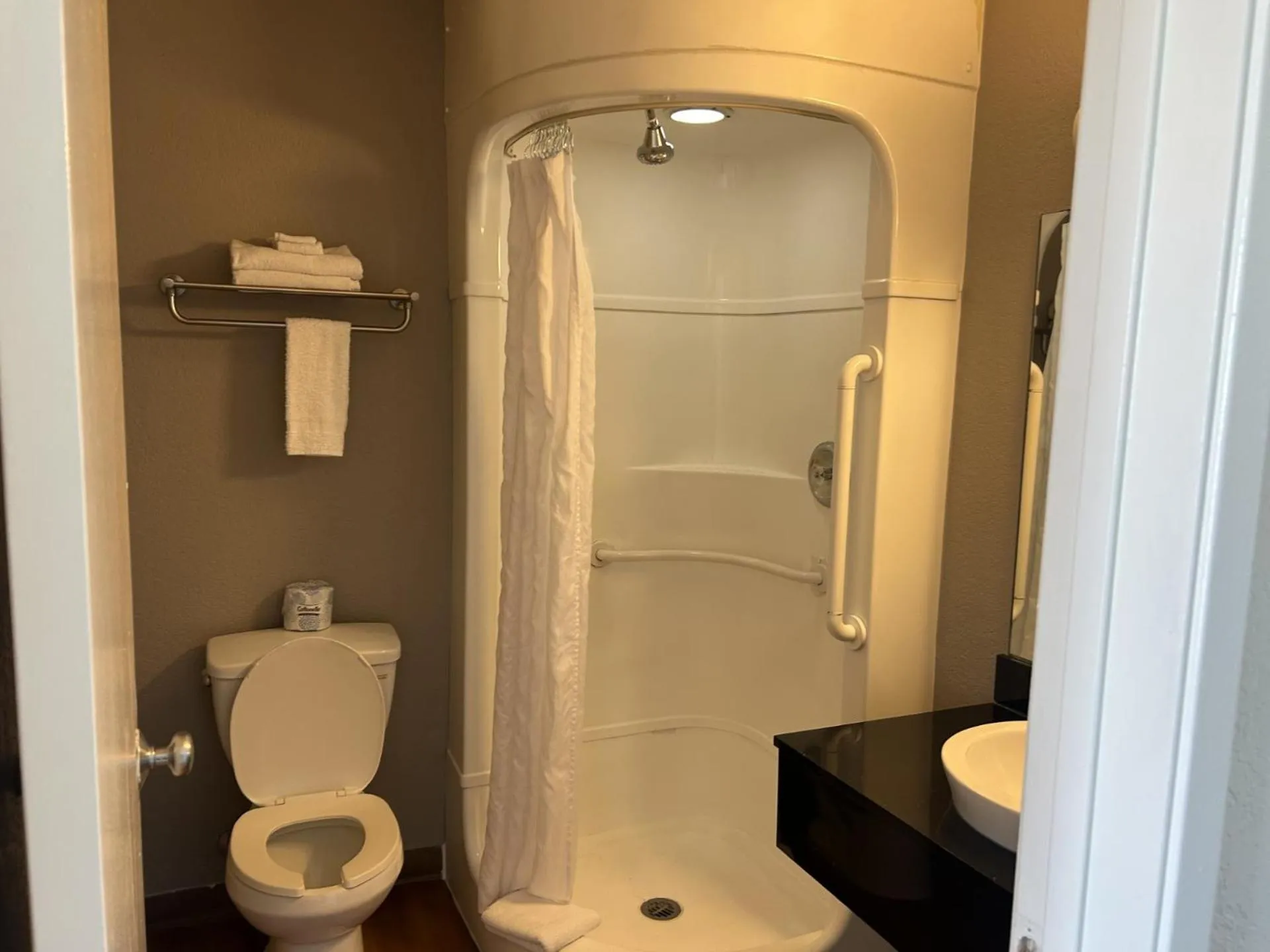 Bathroom in Motel 6-Stanton, CA- Anaheim West
