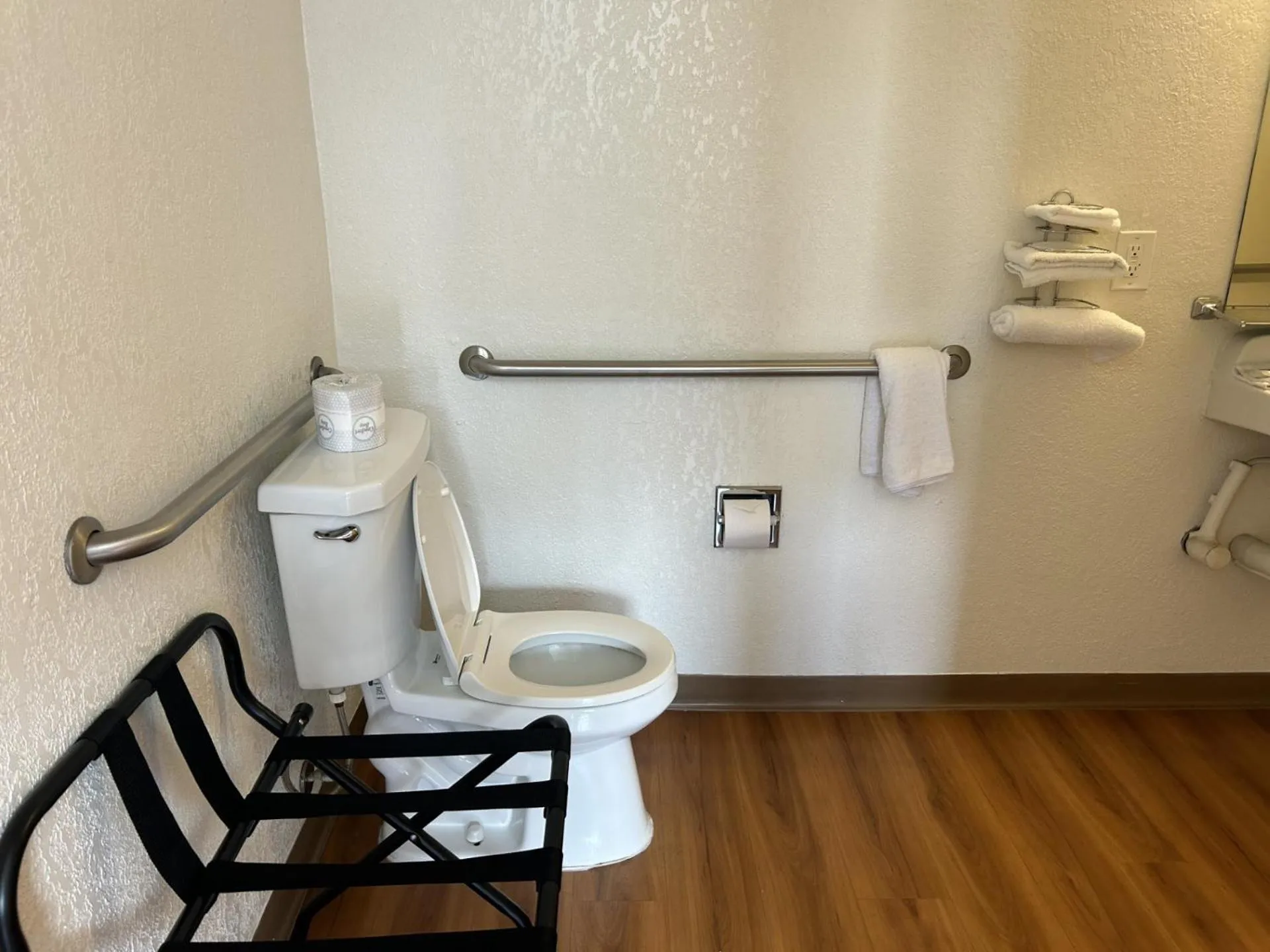 Toilet in Motel 6-Stanton, CA- Anaheim West