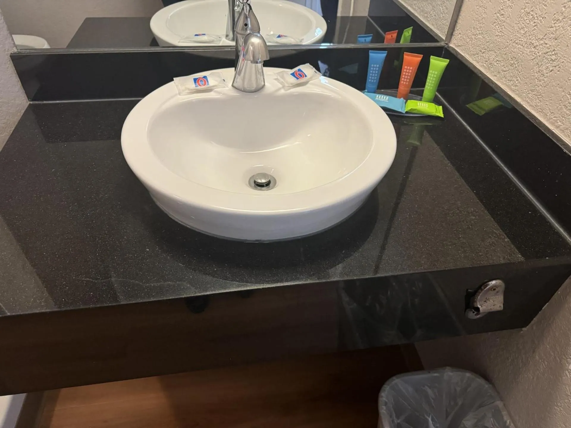 Bathroom in Motel 6-Stanton, CA- Anaheim West