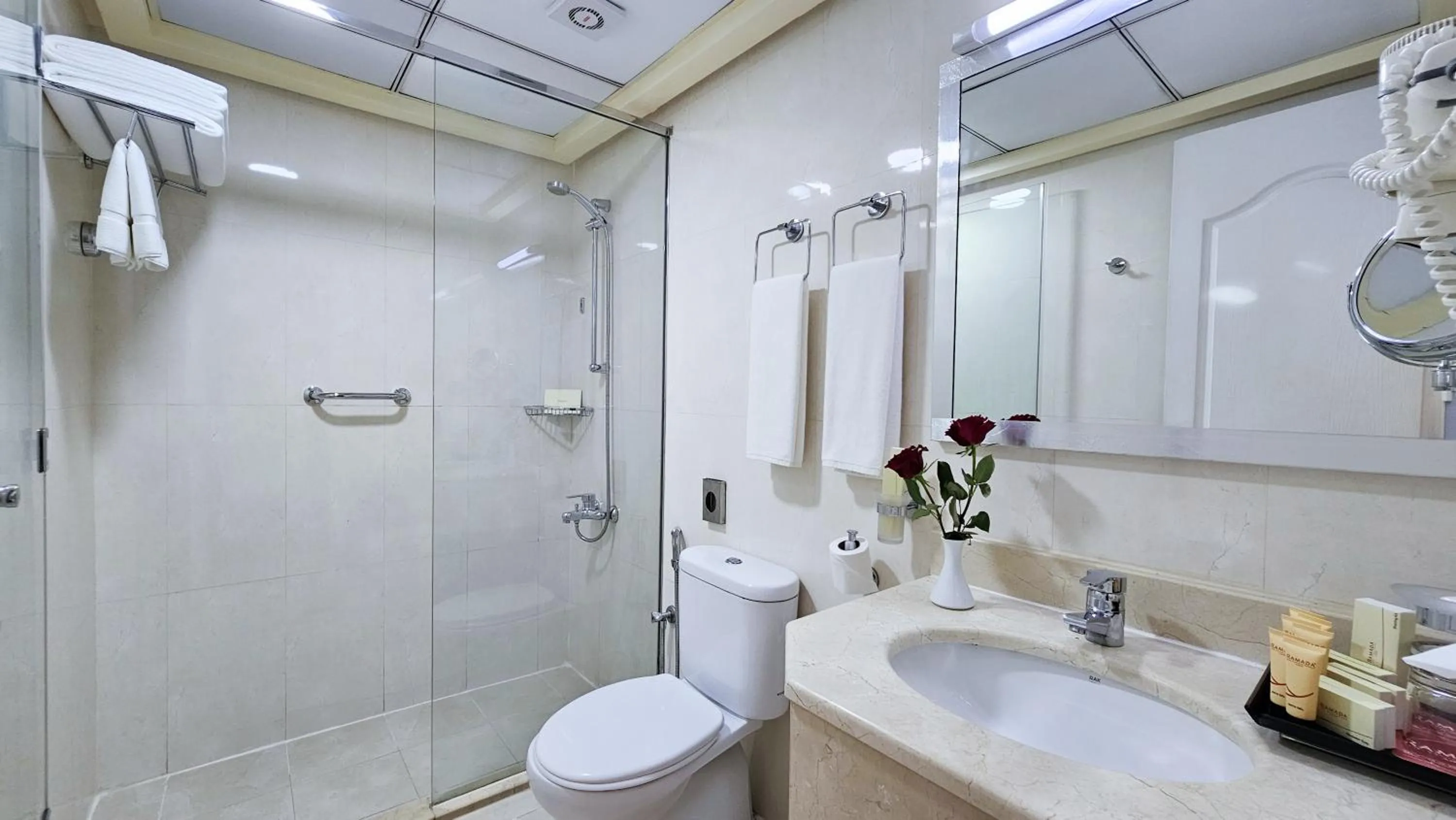 Bathroom in Ramada Hotel & Suites by Wyndham Ajman