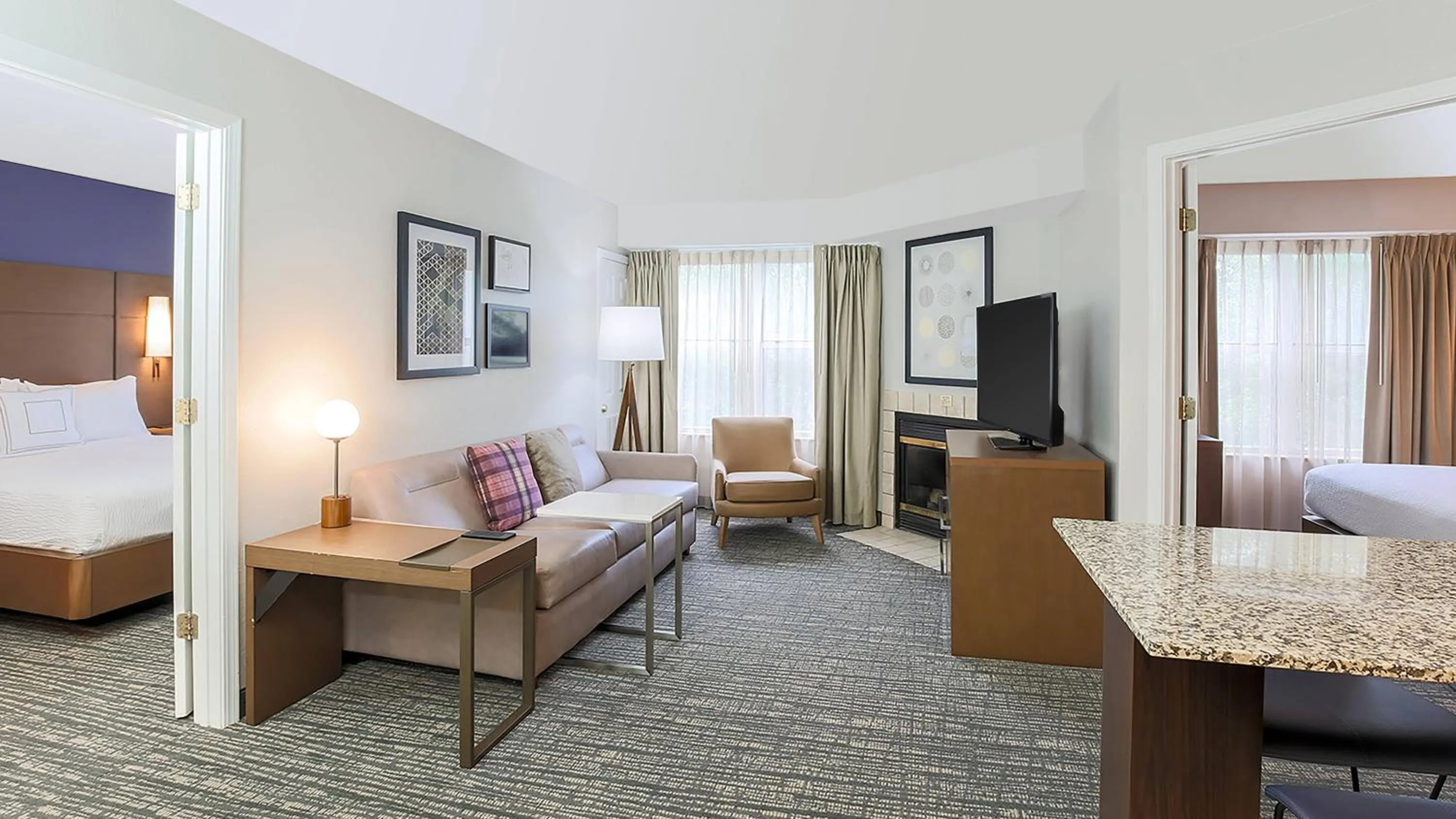 Bed in Residence Inn by Marriott Monroe