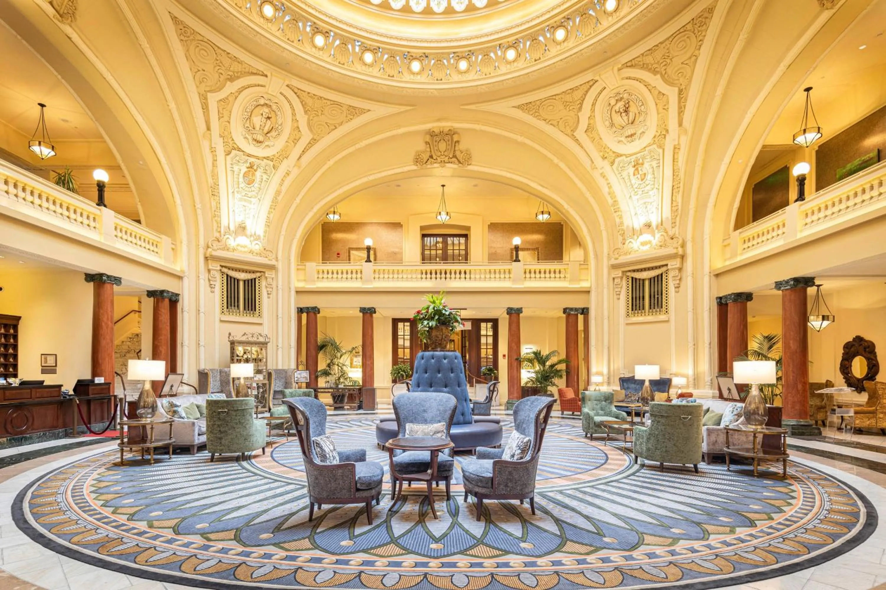 Lobby or reception in The Battle House Renaissance Mobile Hotel & Spa