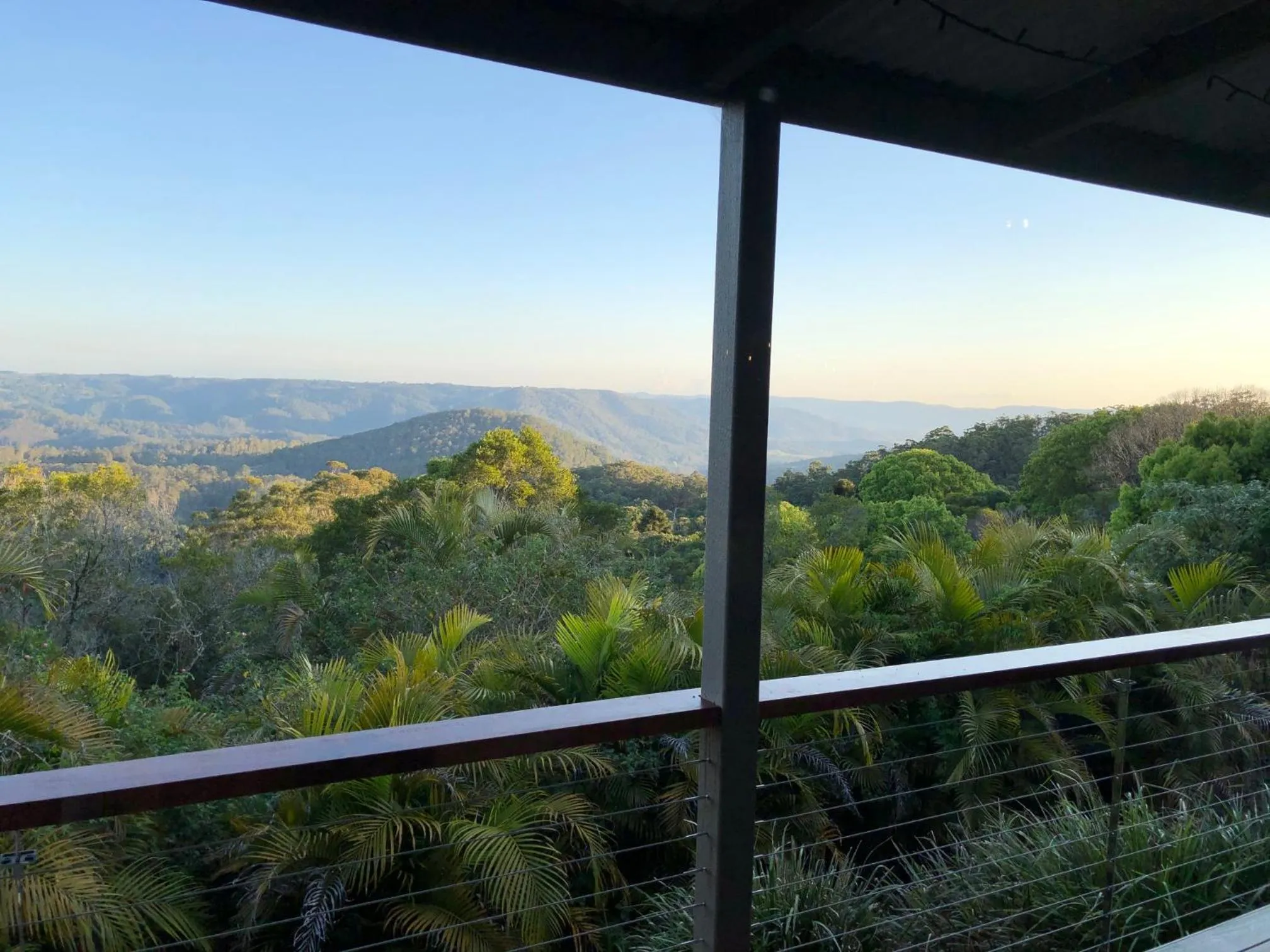 Mountain view in Maleny Luxury Cottages