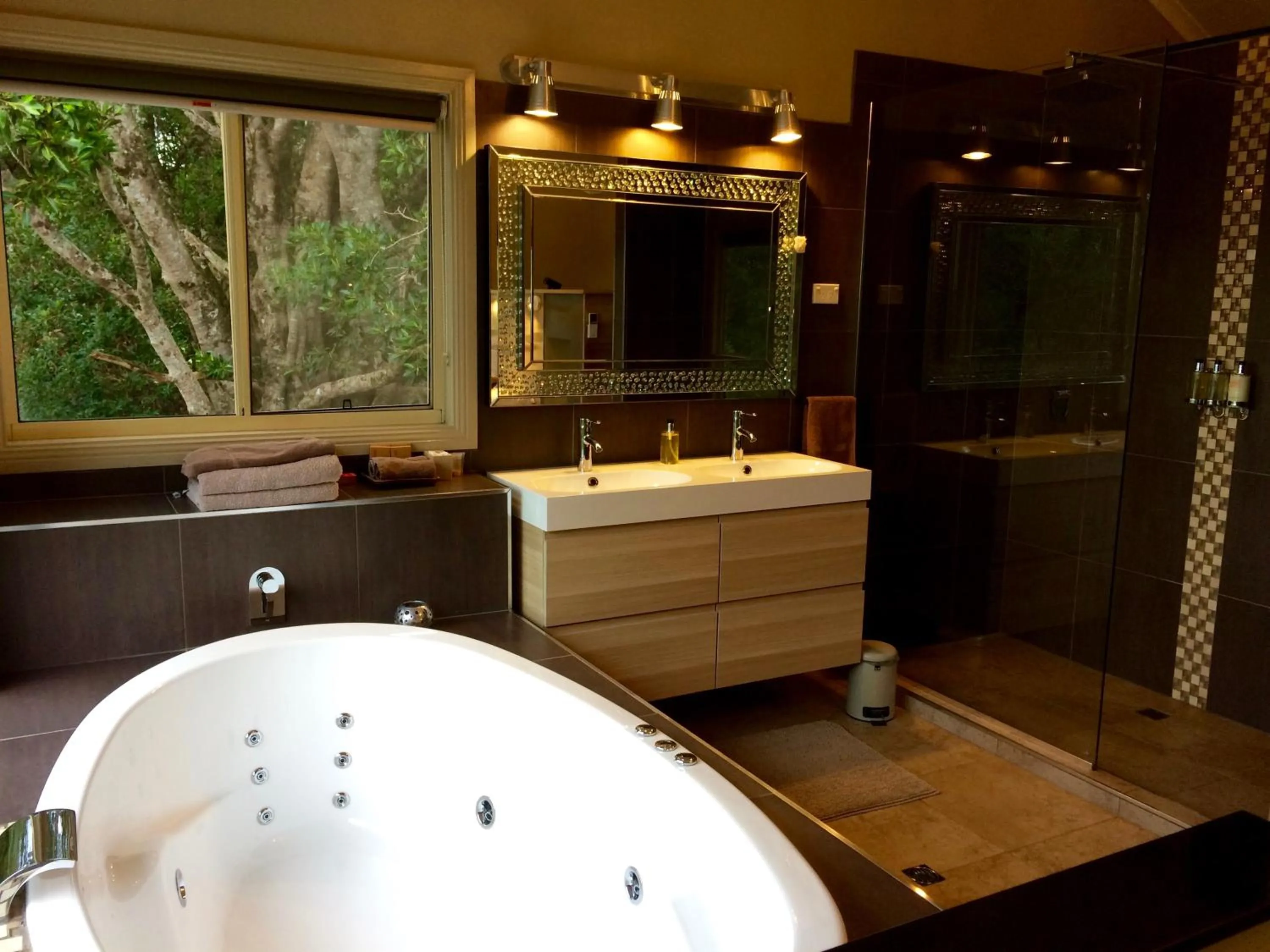 Bathroom in Maleny Luxury Cottages