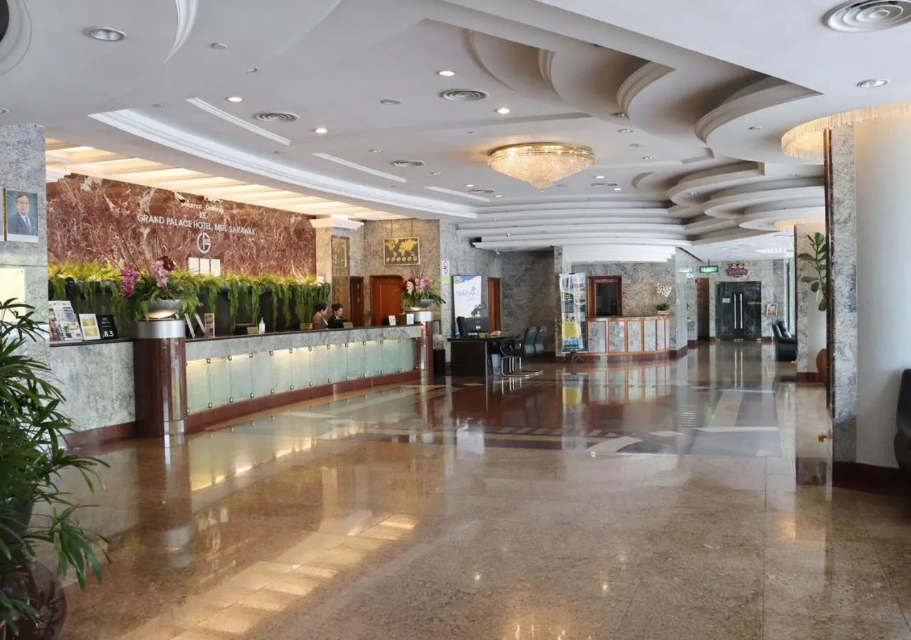Lobby or reception in Grand Palace Hotel