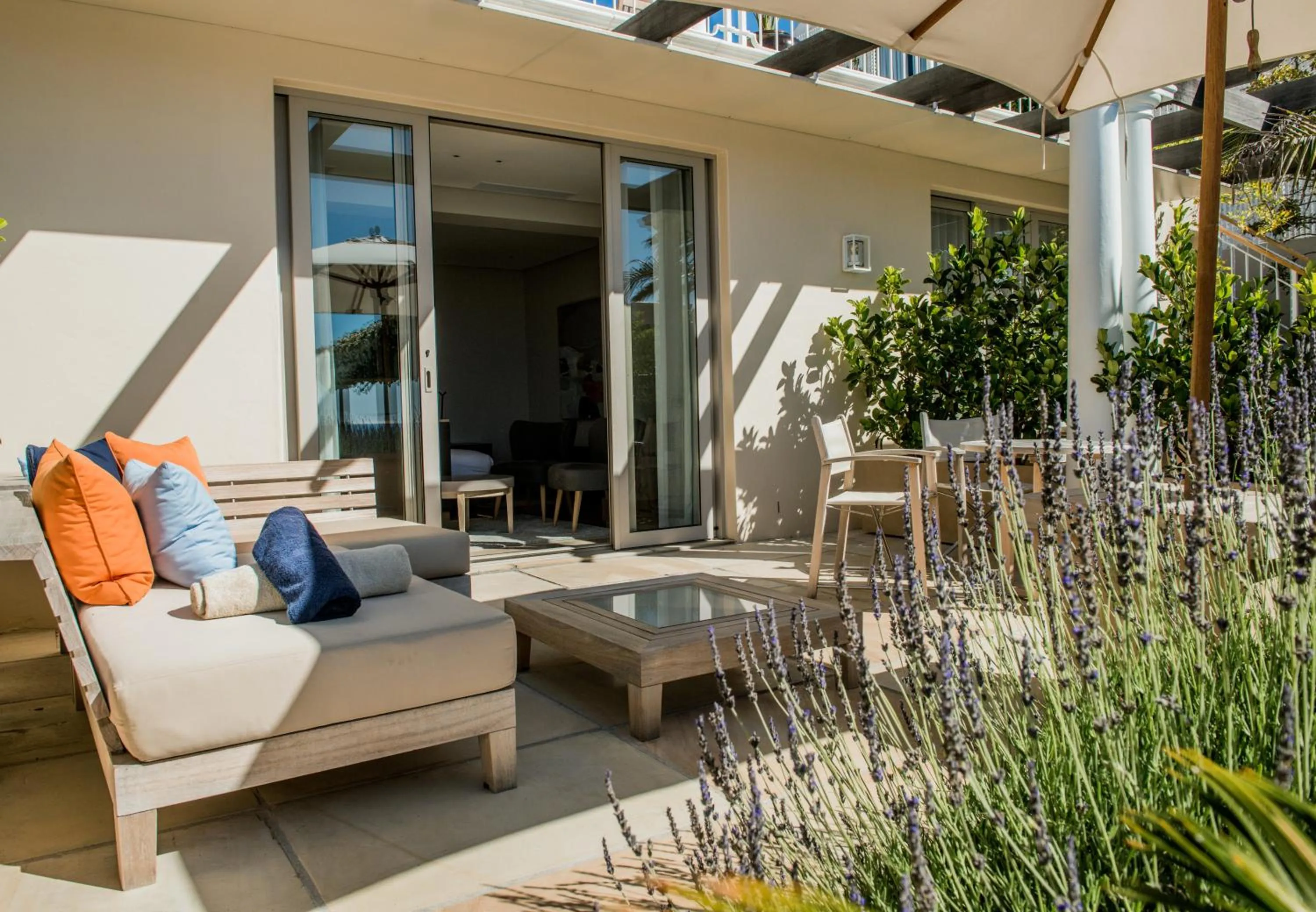 Patio in Compass House Boutique Hotel - Adults Only