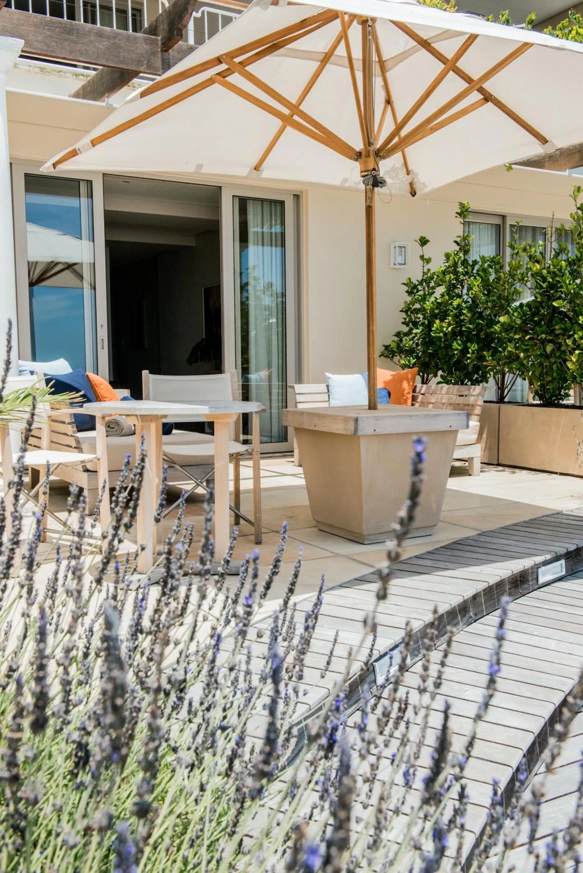 Patio in Compass House Boutique Hotel - Adults Only