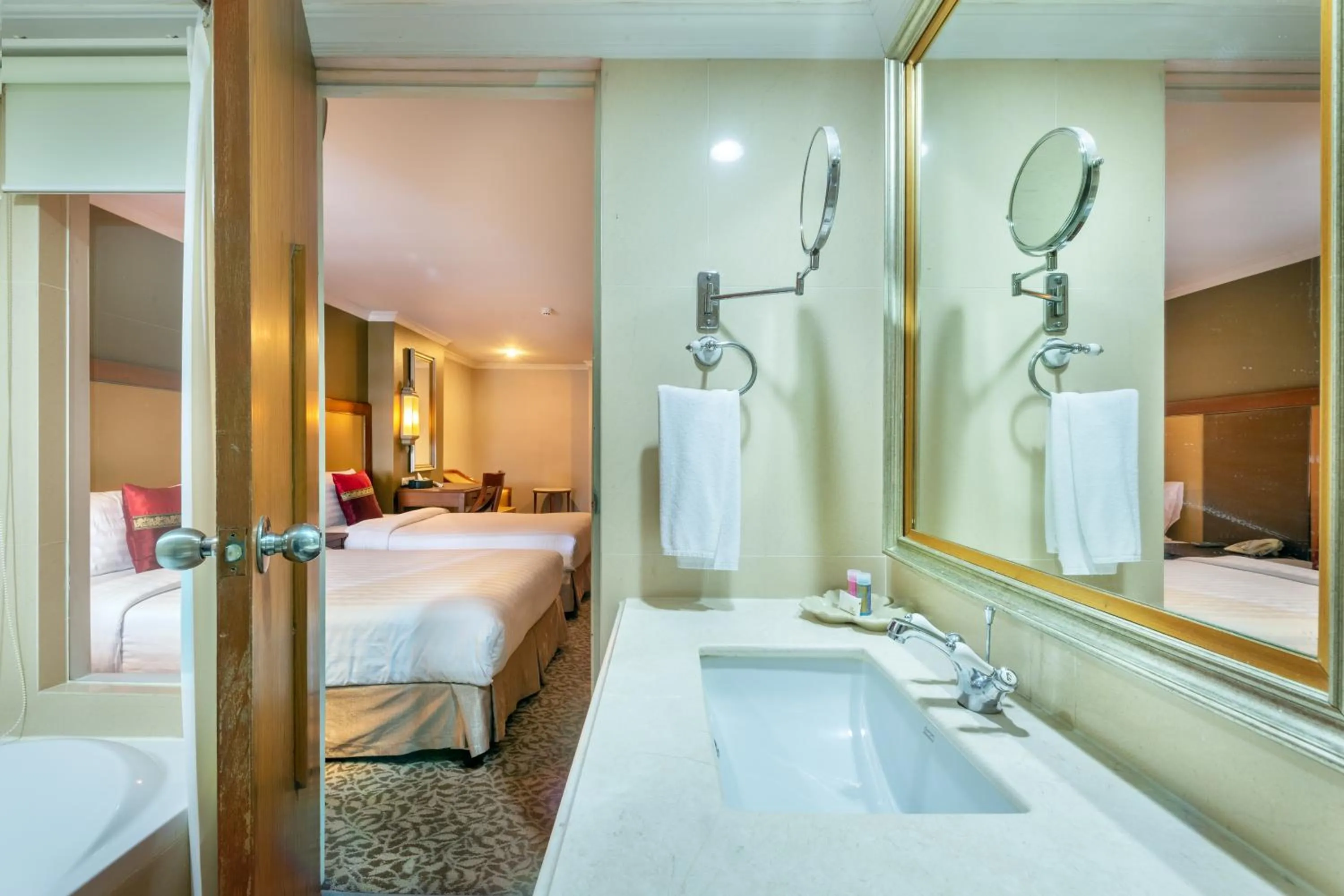 Photo of the whole room, Bed in NASA BANGKOK - Airport Rail Link Ramkhamhang