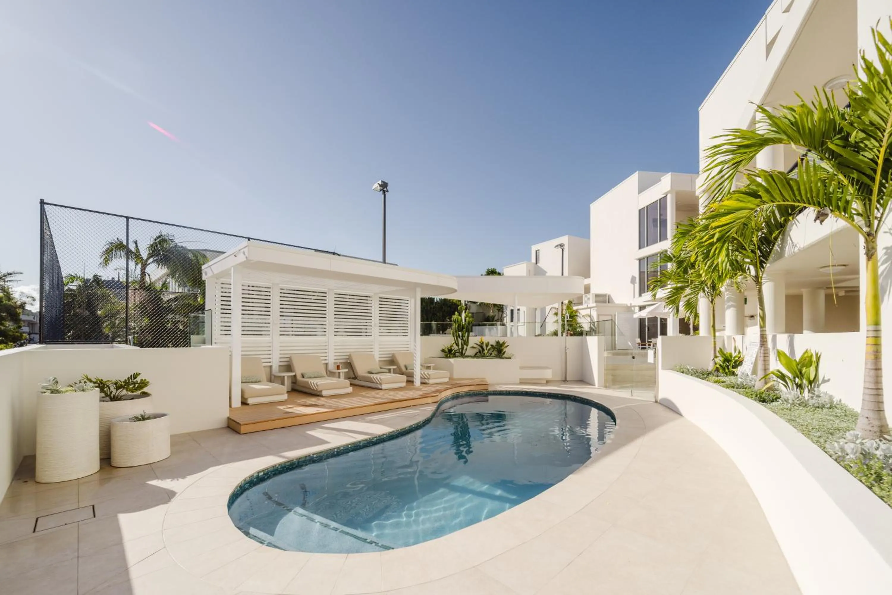 Swimming pool in Bay Royal Apartments