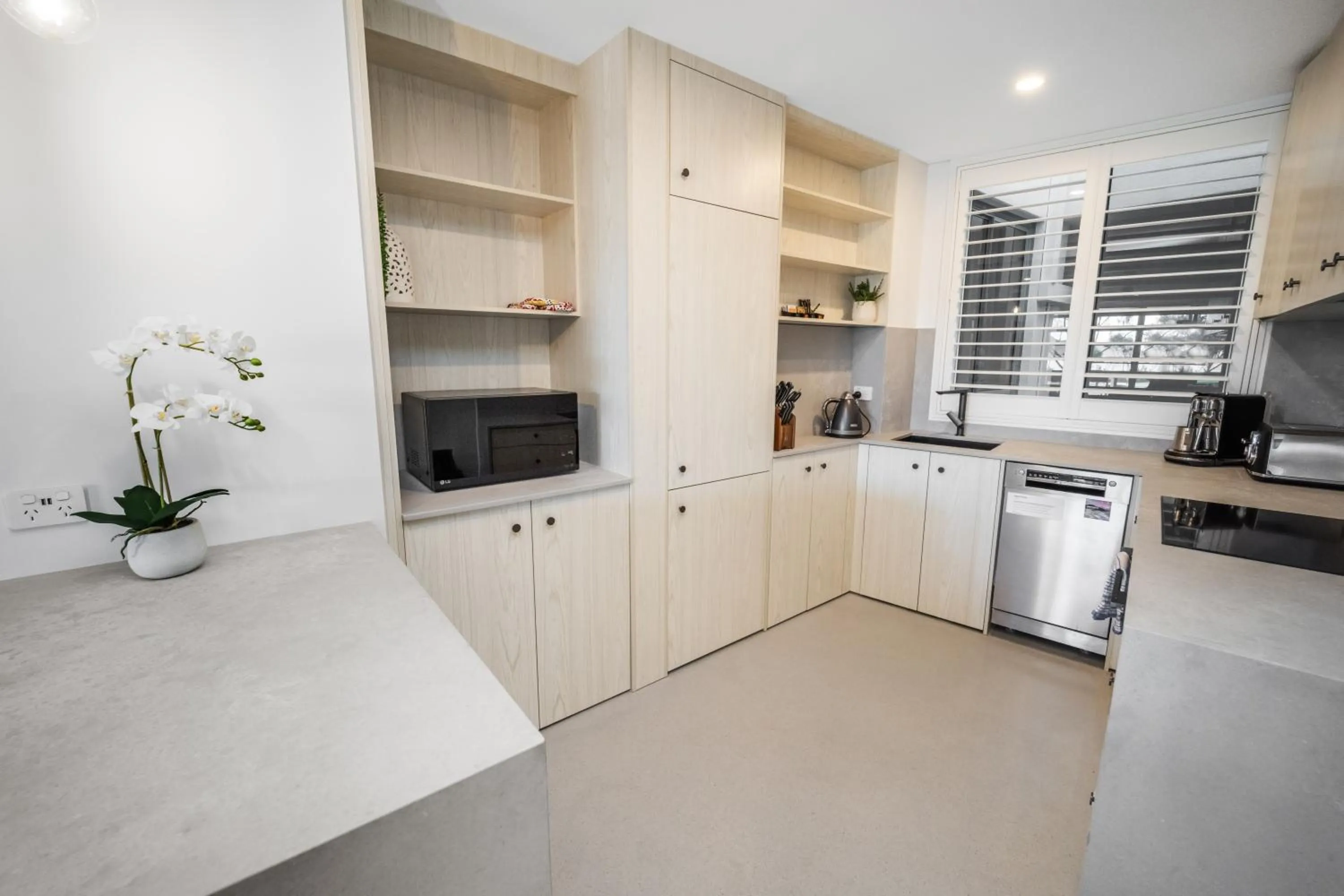 kitchen in Bay Royal Apartments