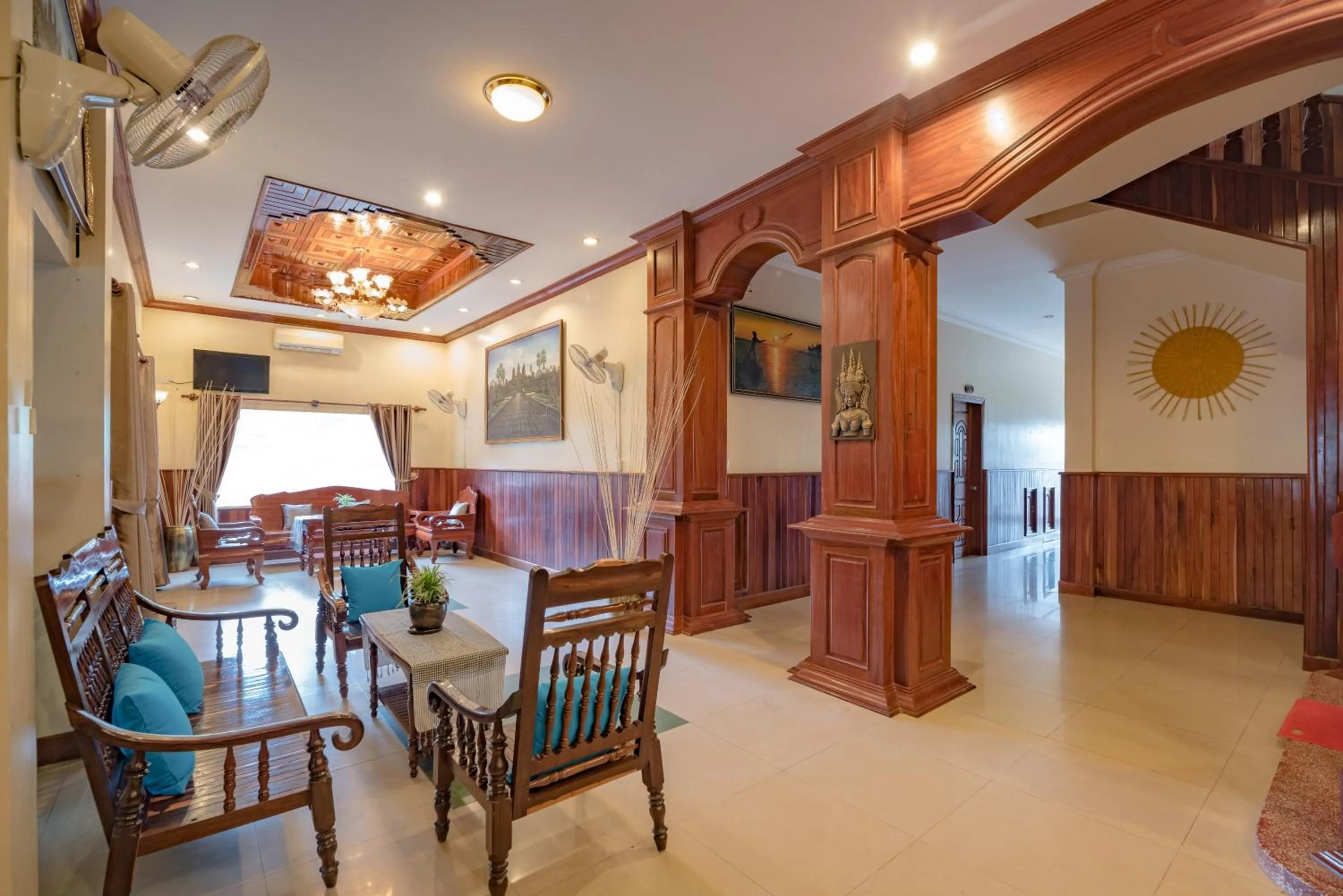 Area and facilities in The Siem Reap Chilled Backpacker