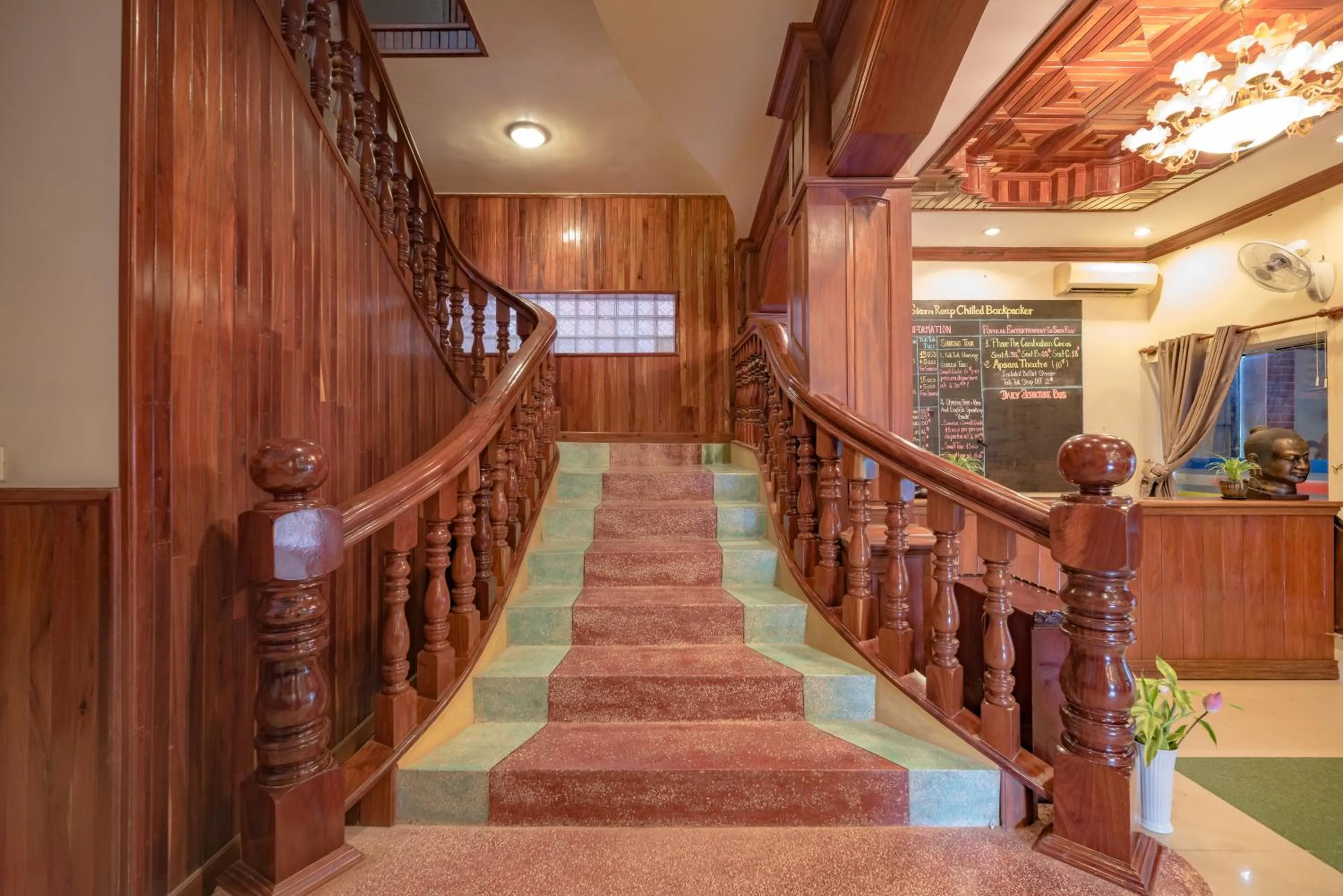 Lobby or reception in The Siem Reap Chilled Backpacker