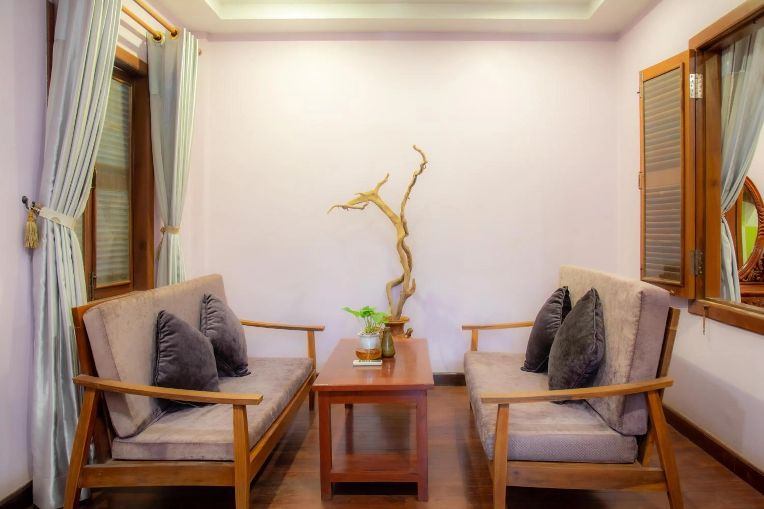 Seating area in Bunwin Siem Reap