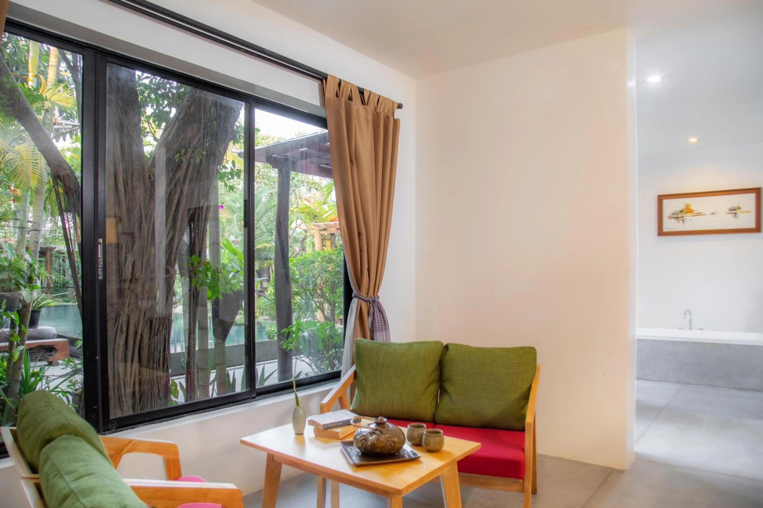 Seating area in Bunwin Siem Reap