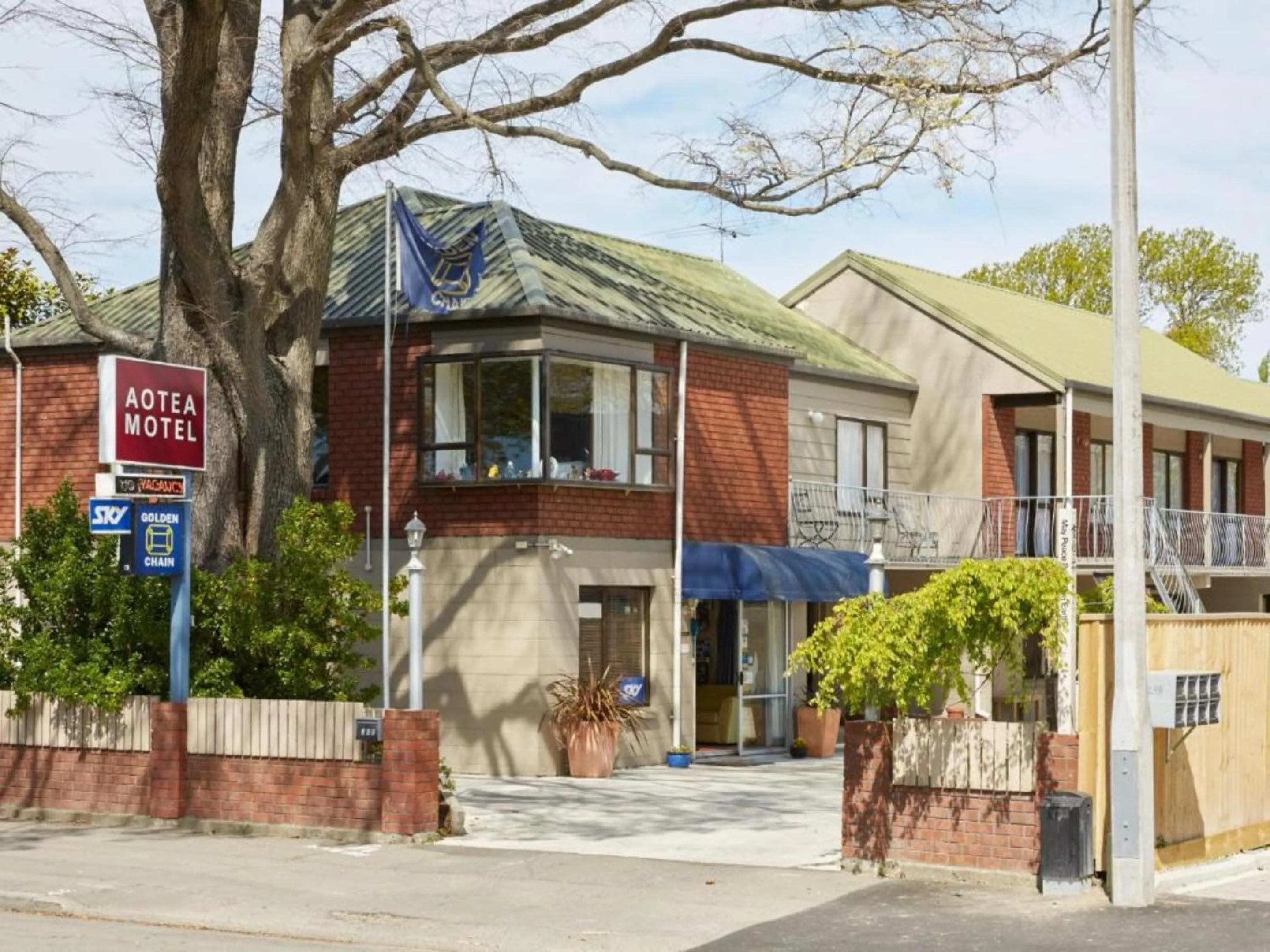 Property building in Aotea Motel