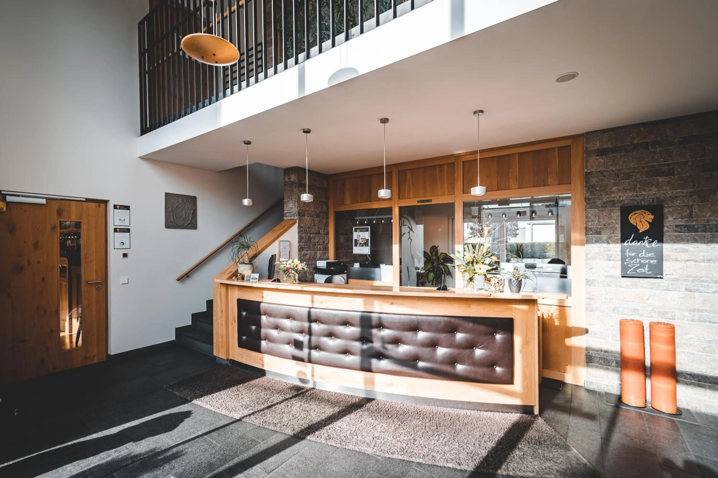 Lobby or reception in Hotel & Gasthof Löwen