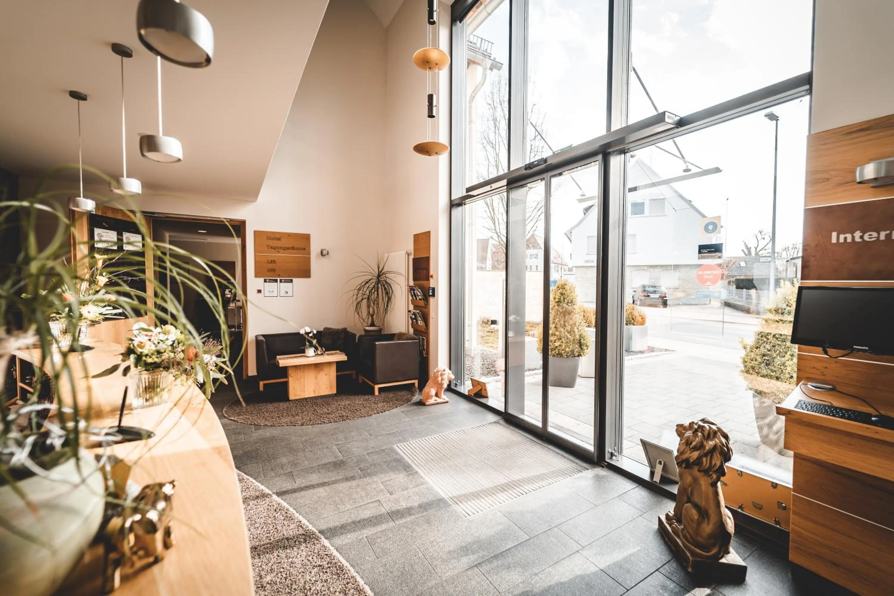 Seating area in Hotel & Gasthof Löwen