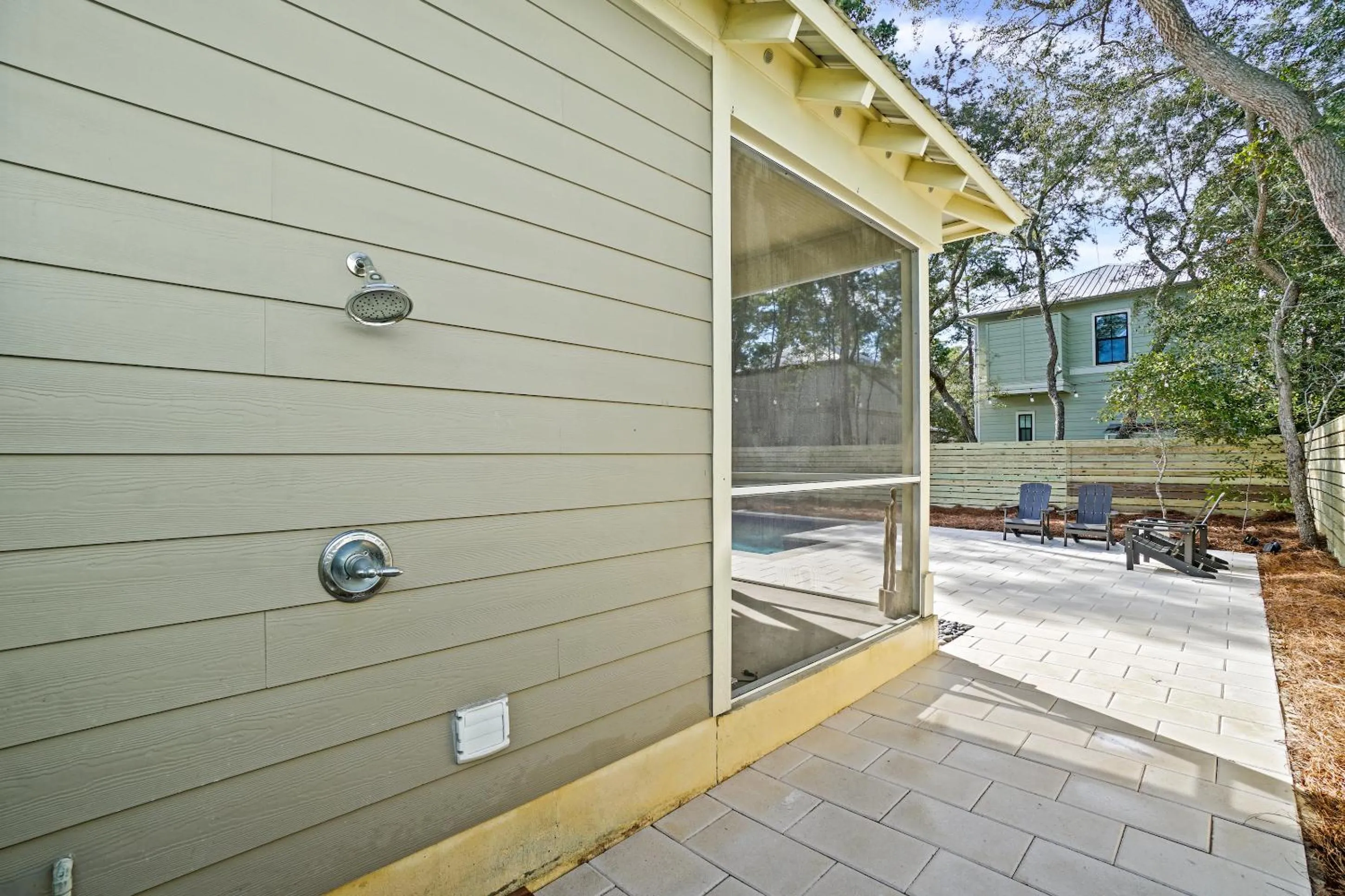 Shower in 30A Beach House - Mar Chiquita