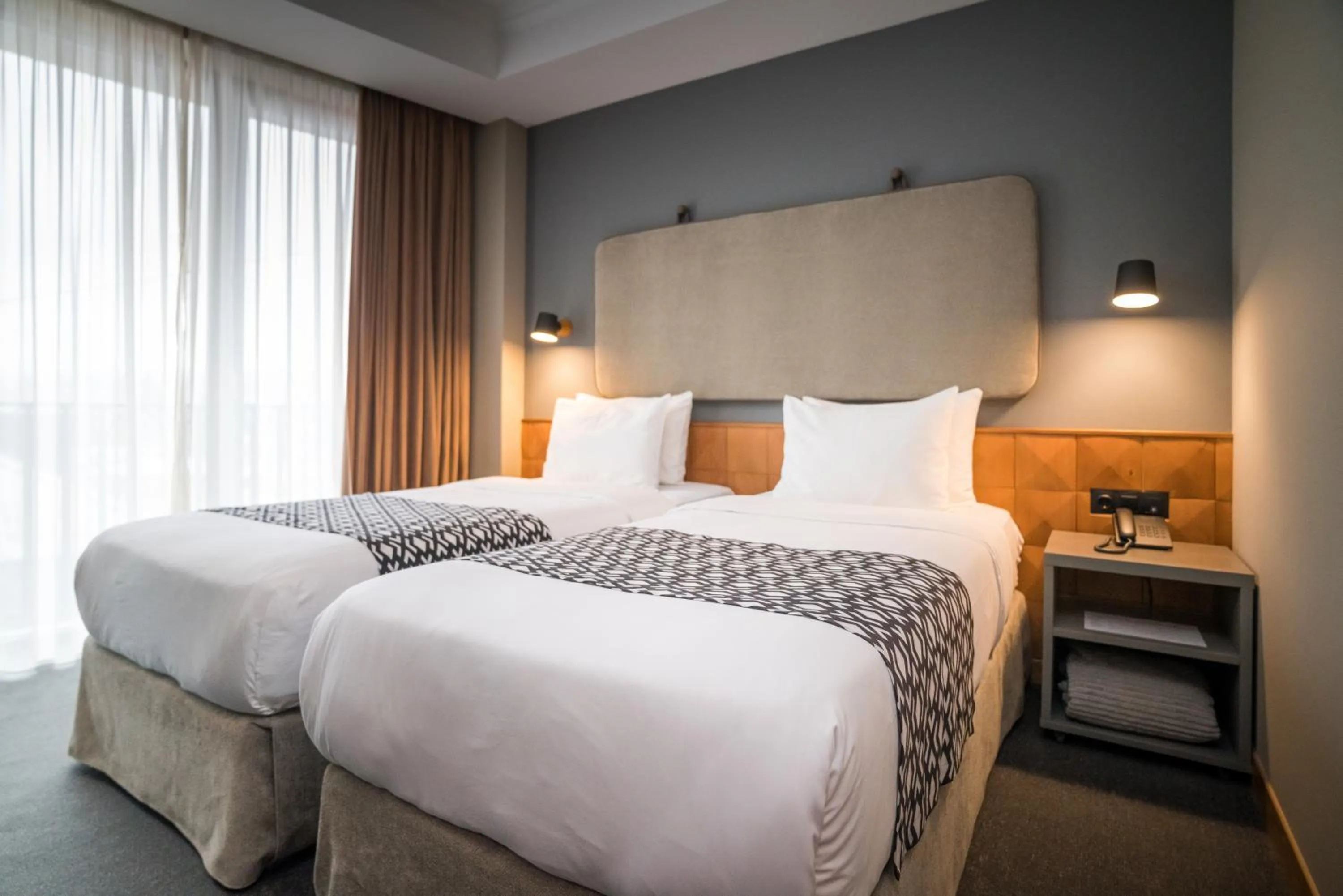 Bed in Amante Narikala Boutique Hotel