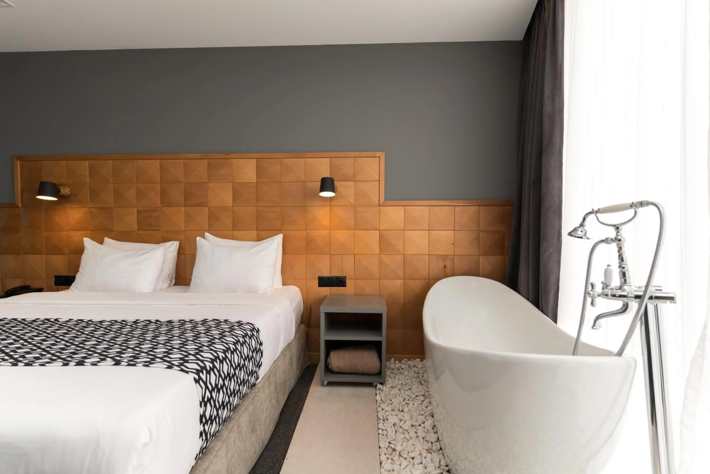 Photo of the whole room, Bed in Amante Narikala Boutique Hotel