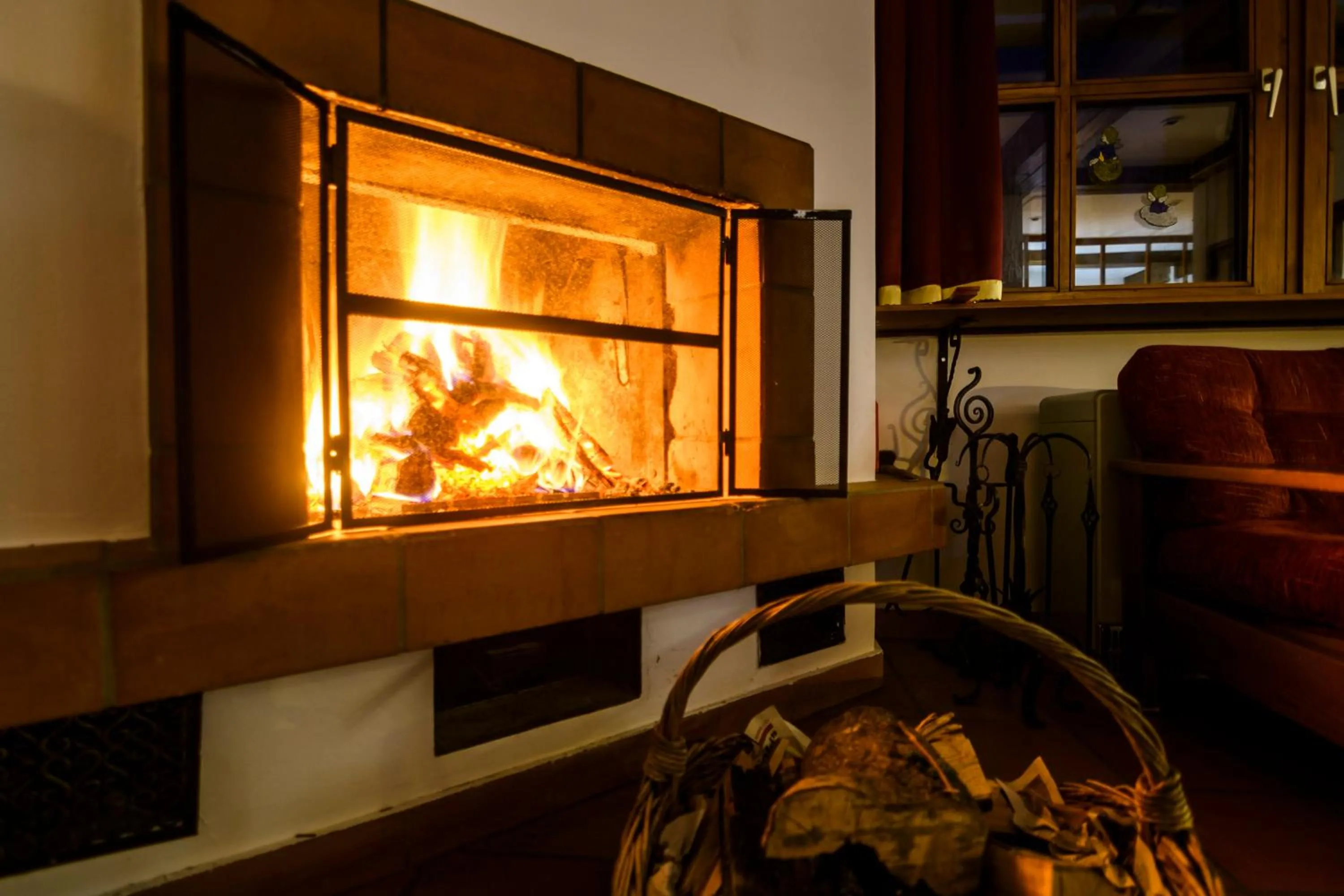 Communal lounge/ TV room in BS-Ötscher Hotel