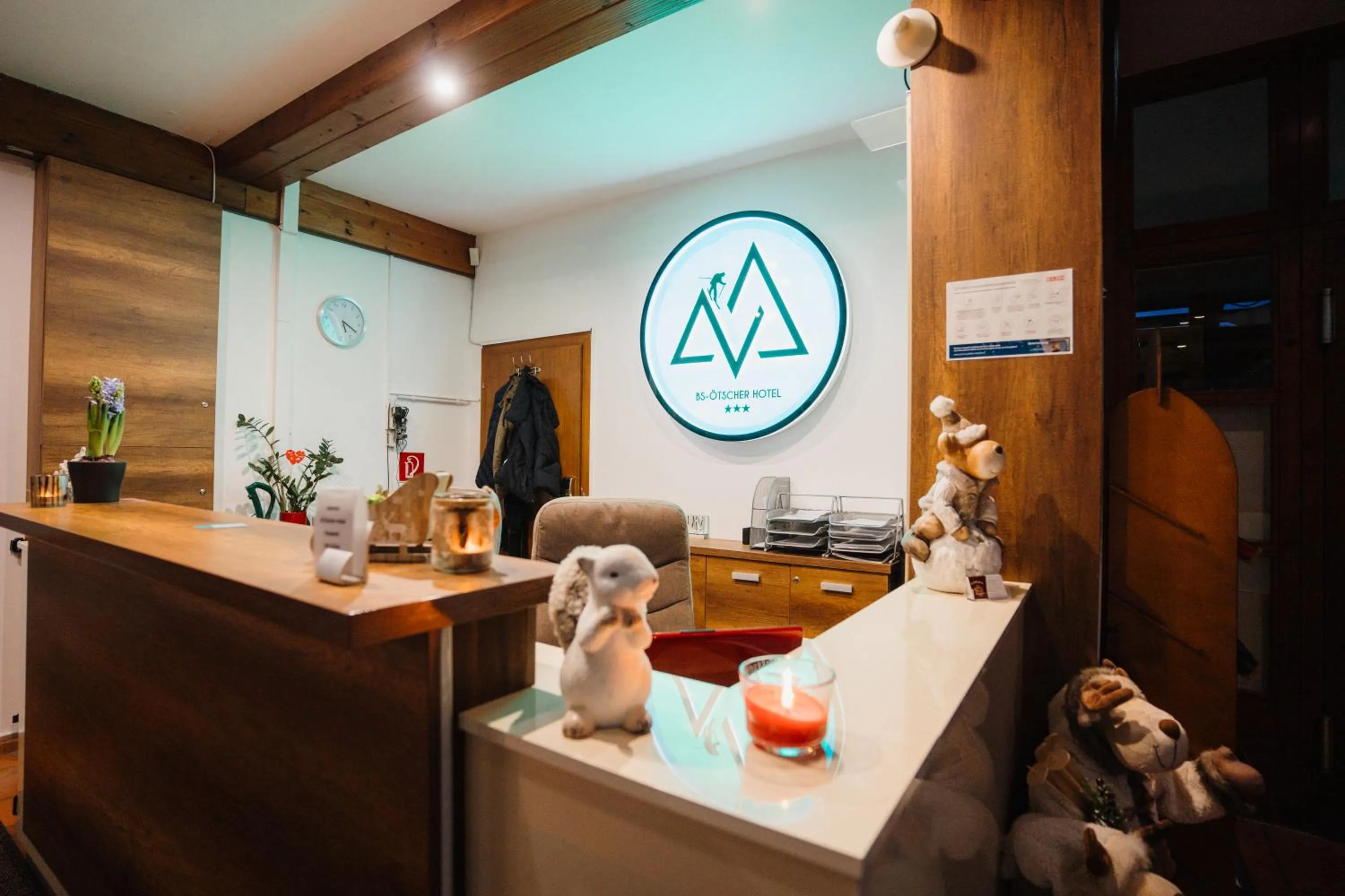 Lobby or reception in BS-Ötscher Hotel