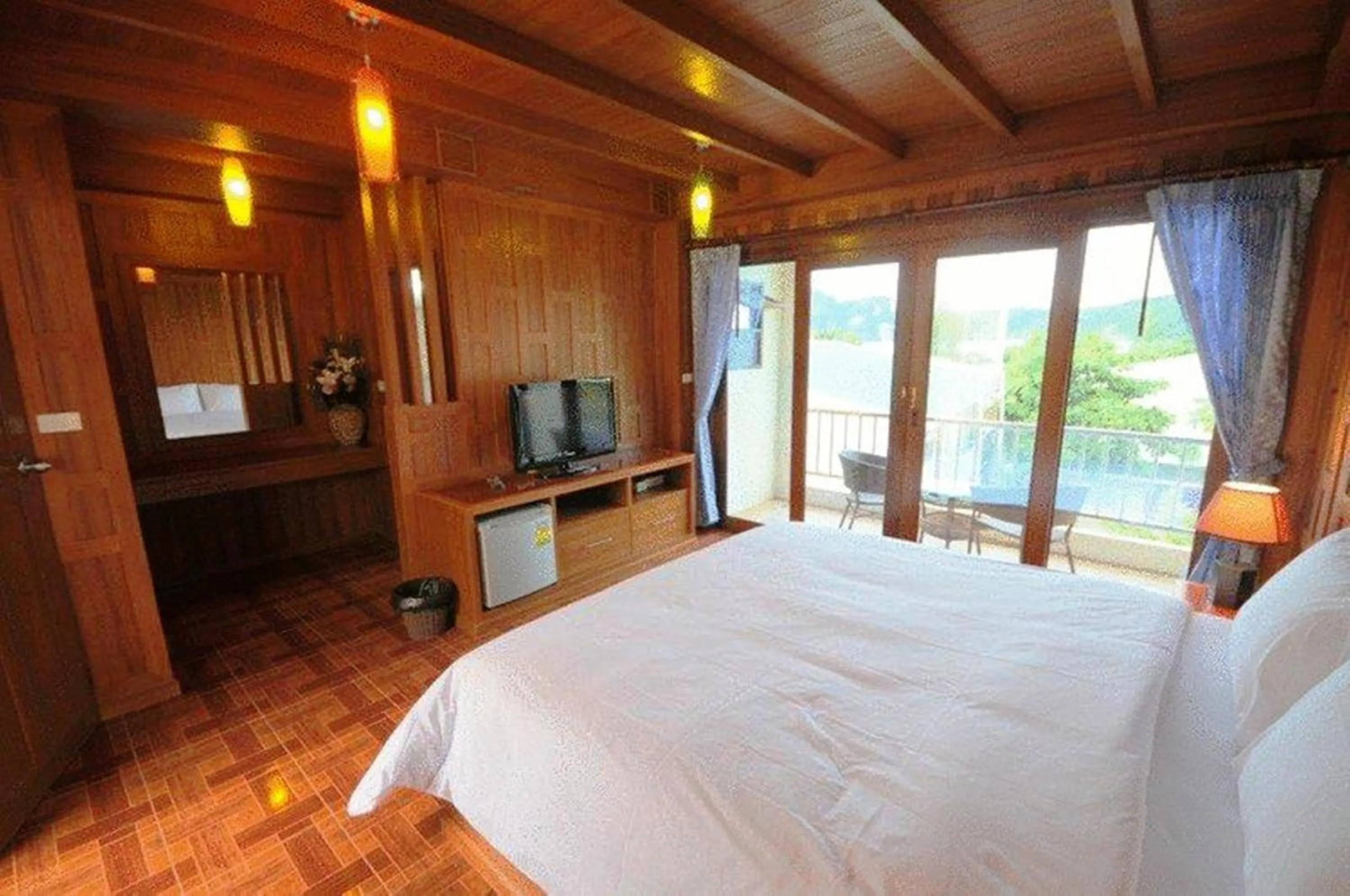 Bedroom, Bed in JJ Residence