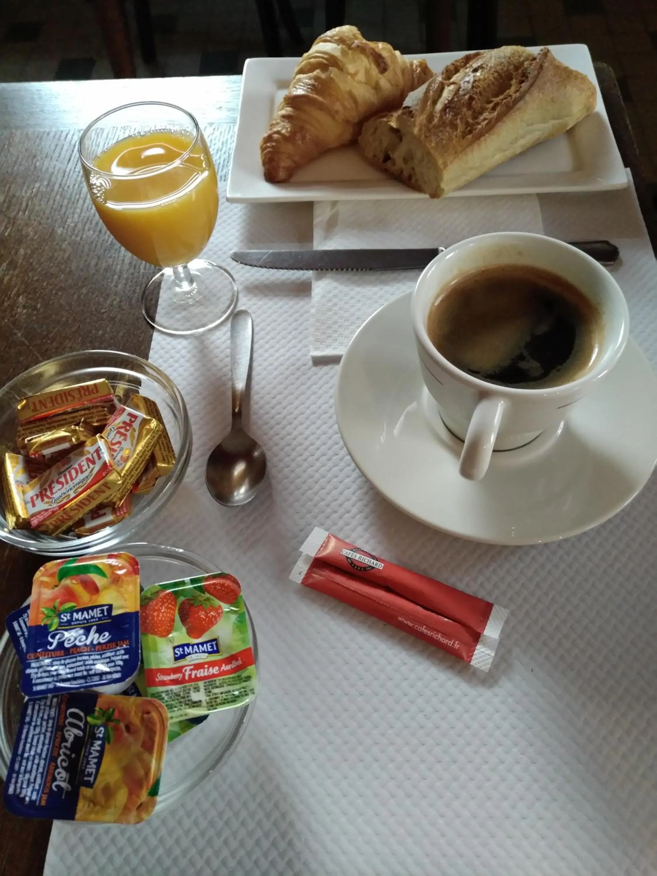 Breakfast in auberge du breuil