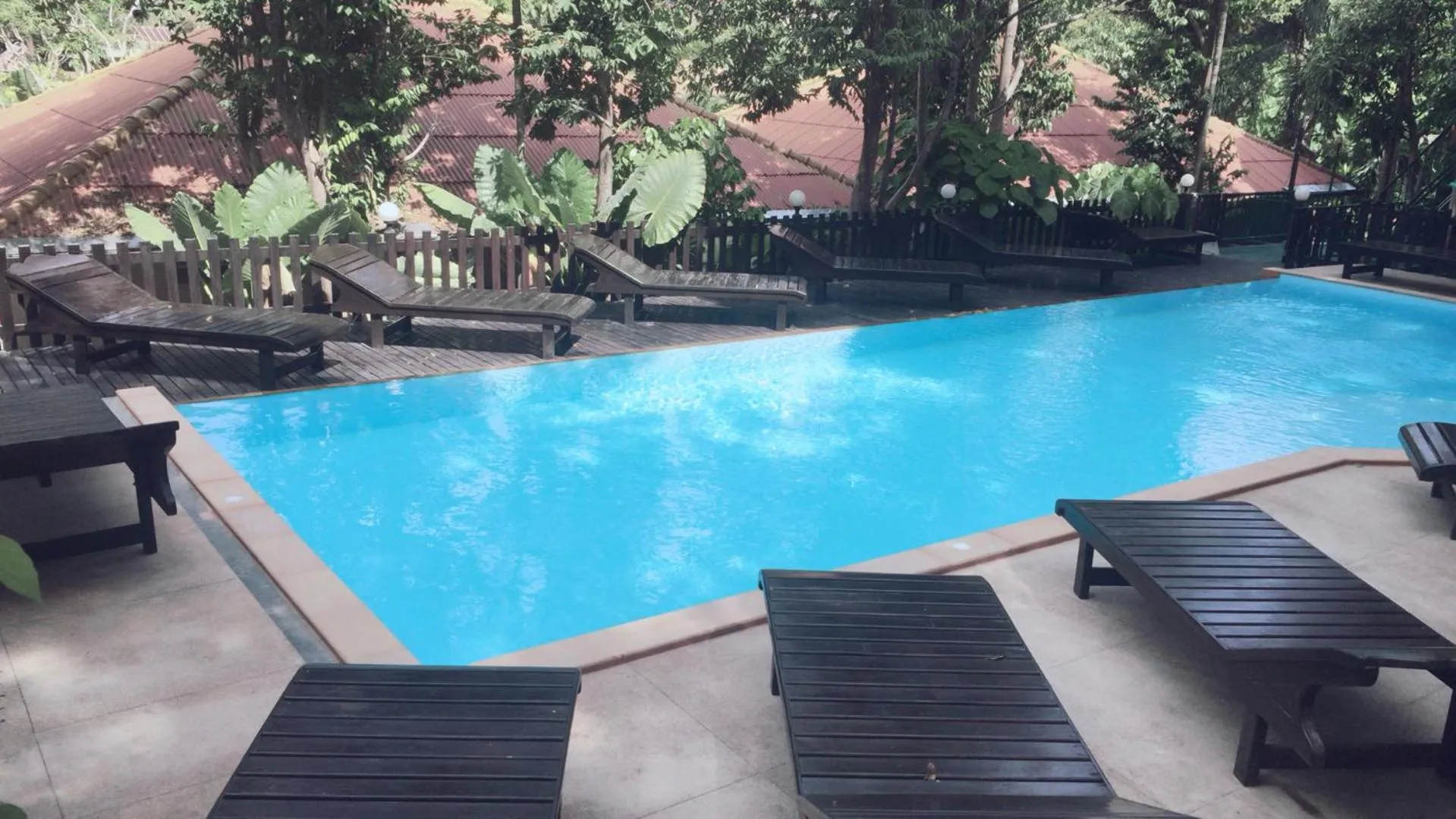 Swimming pool in JJ Bungalow