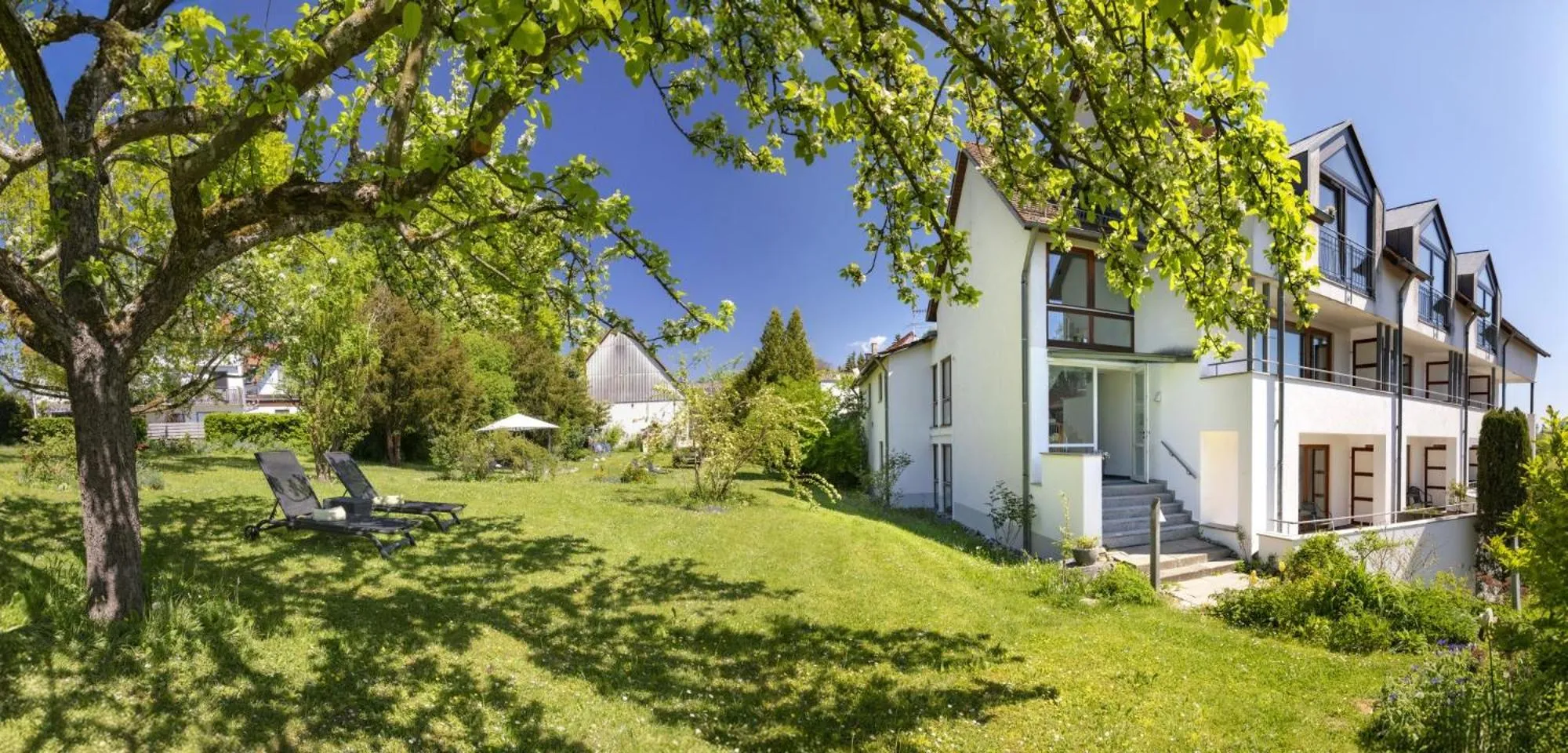 Garden in Romantik Hotel Johanniter-Kreuz