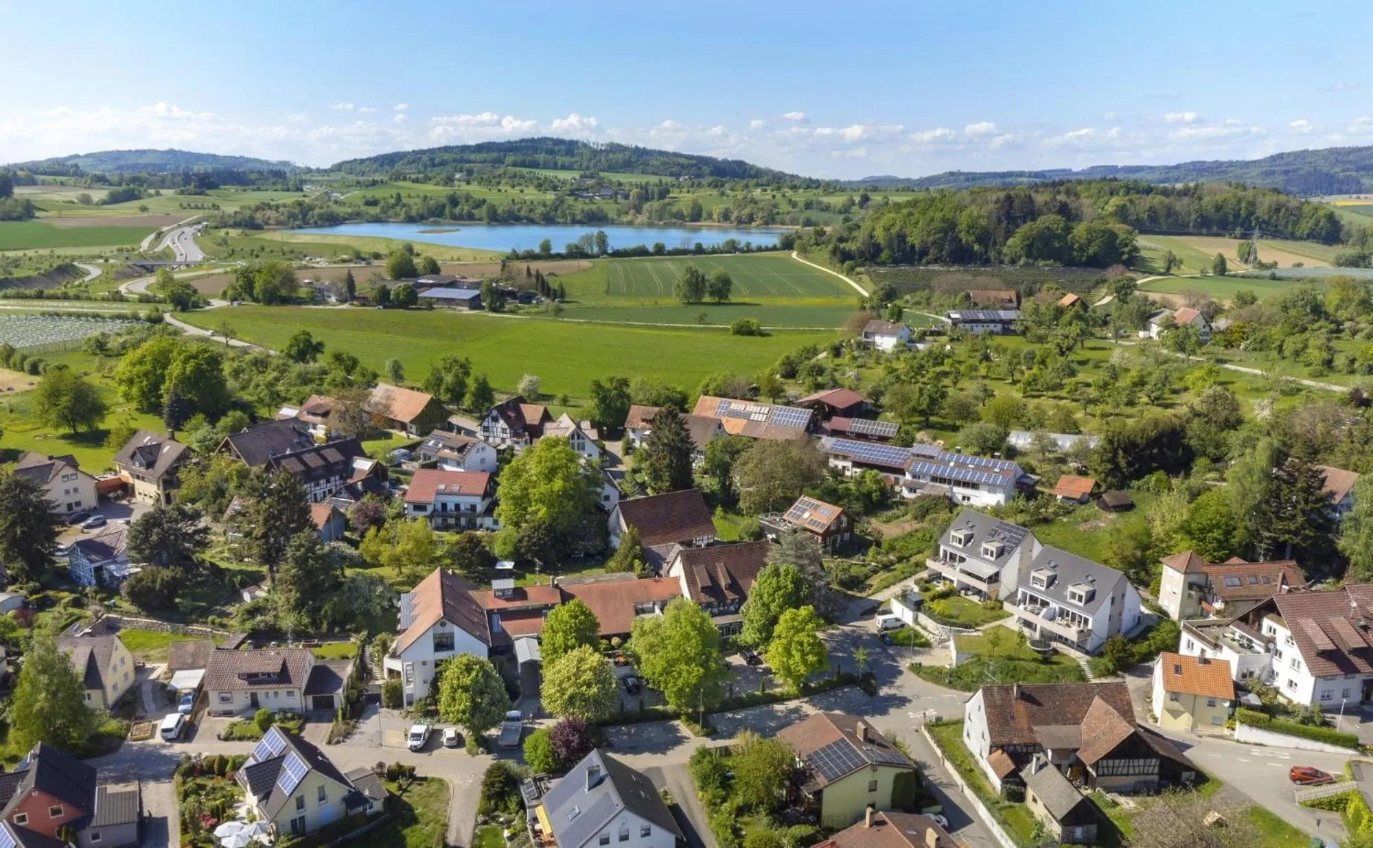 Bird's eye view in Romantik Hotel Johanniter-Kreuz