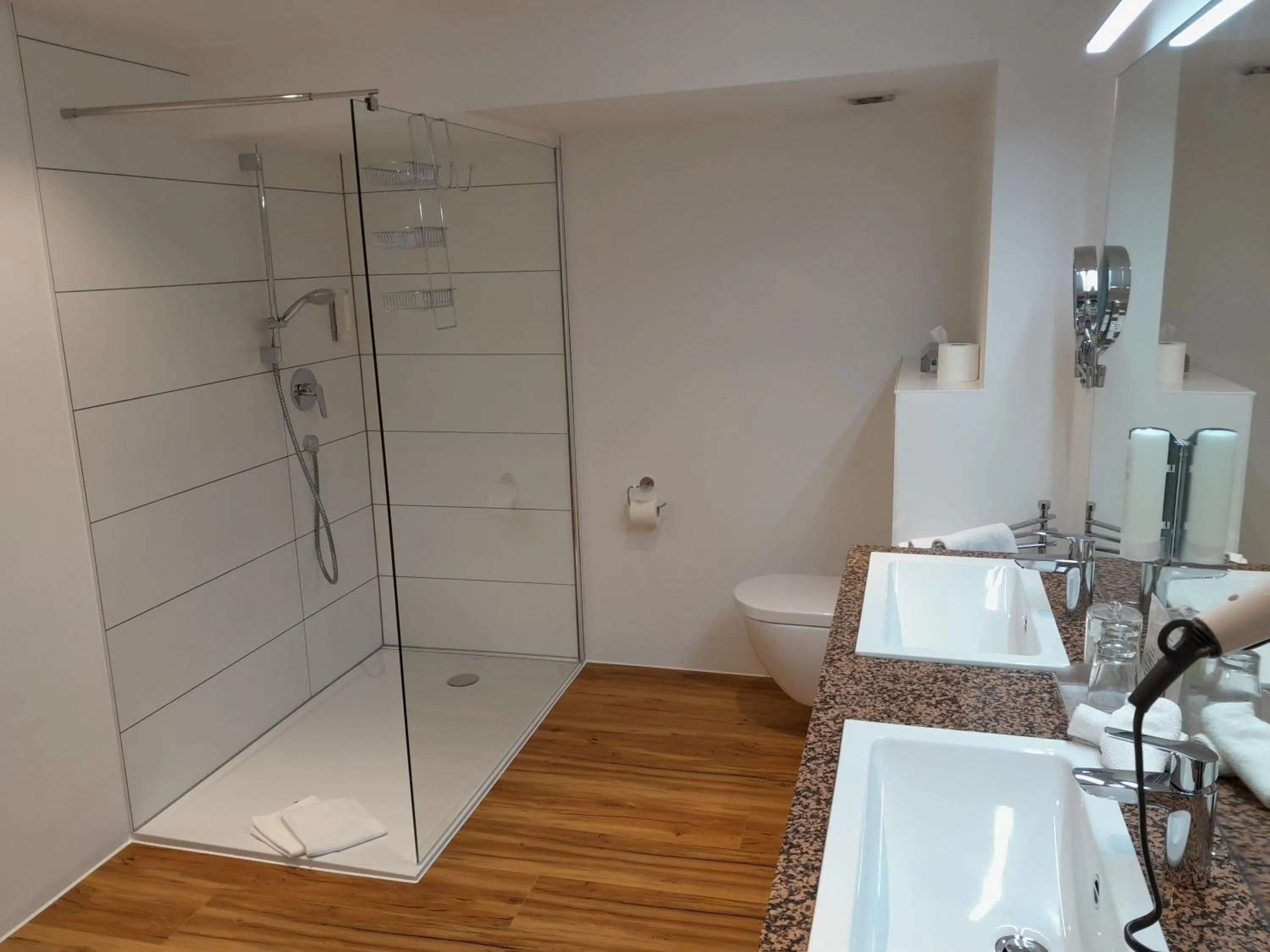 Shower in Romantik Hotel Johanniter-Kreuz