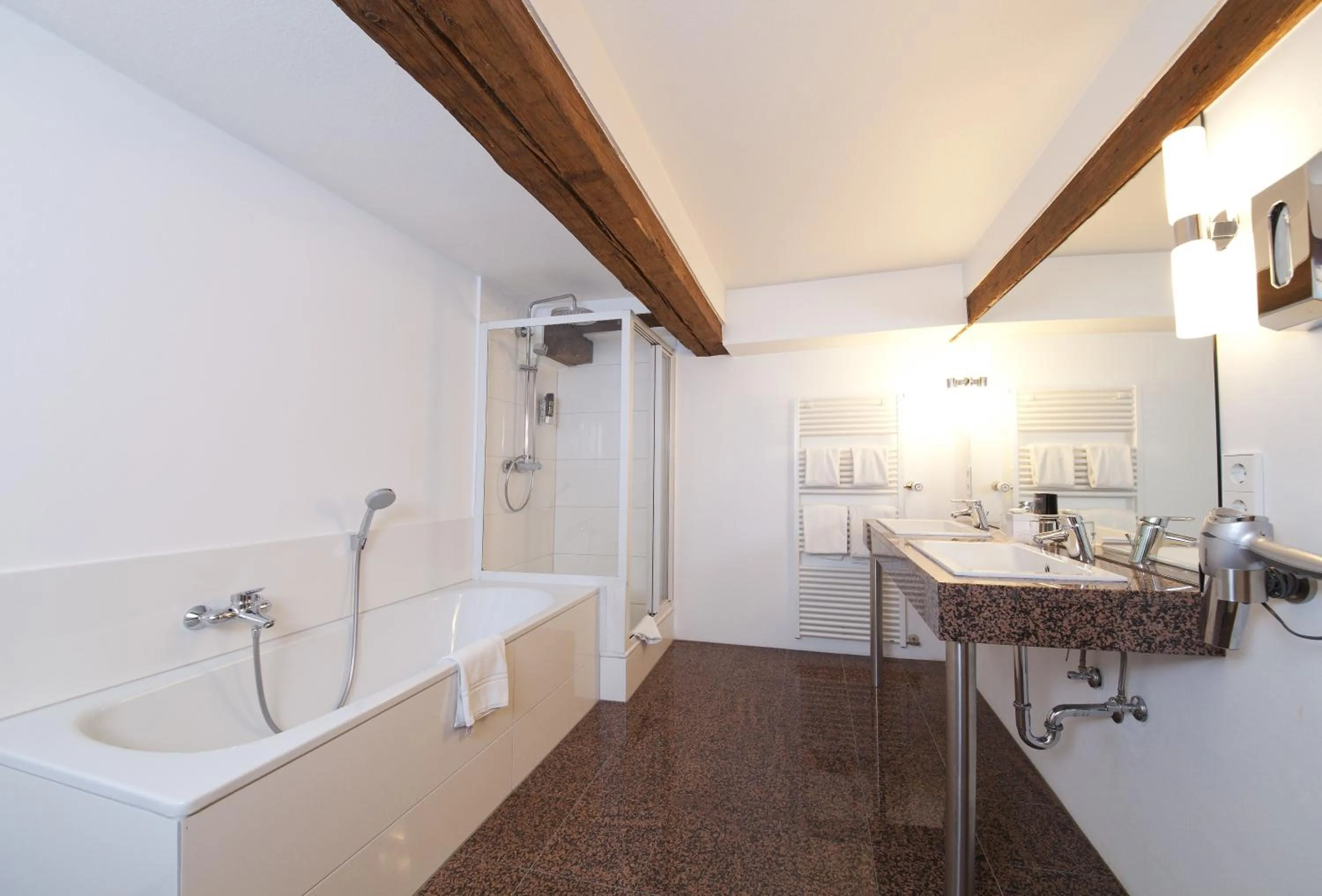 Bathroom in Romantik Hotel Johanniter-Kreuz