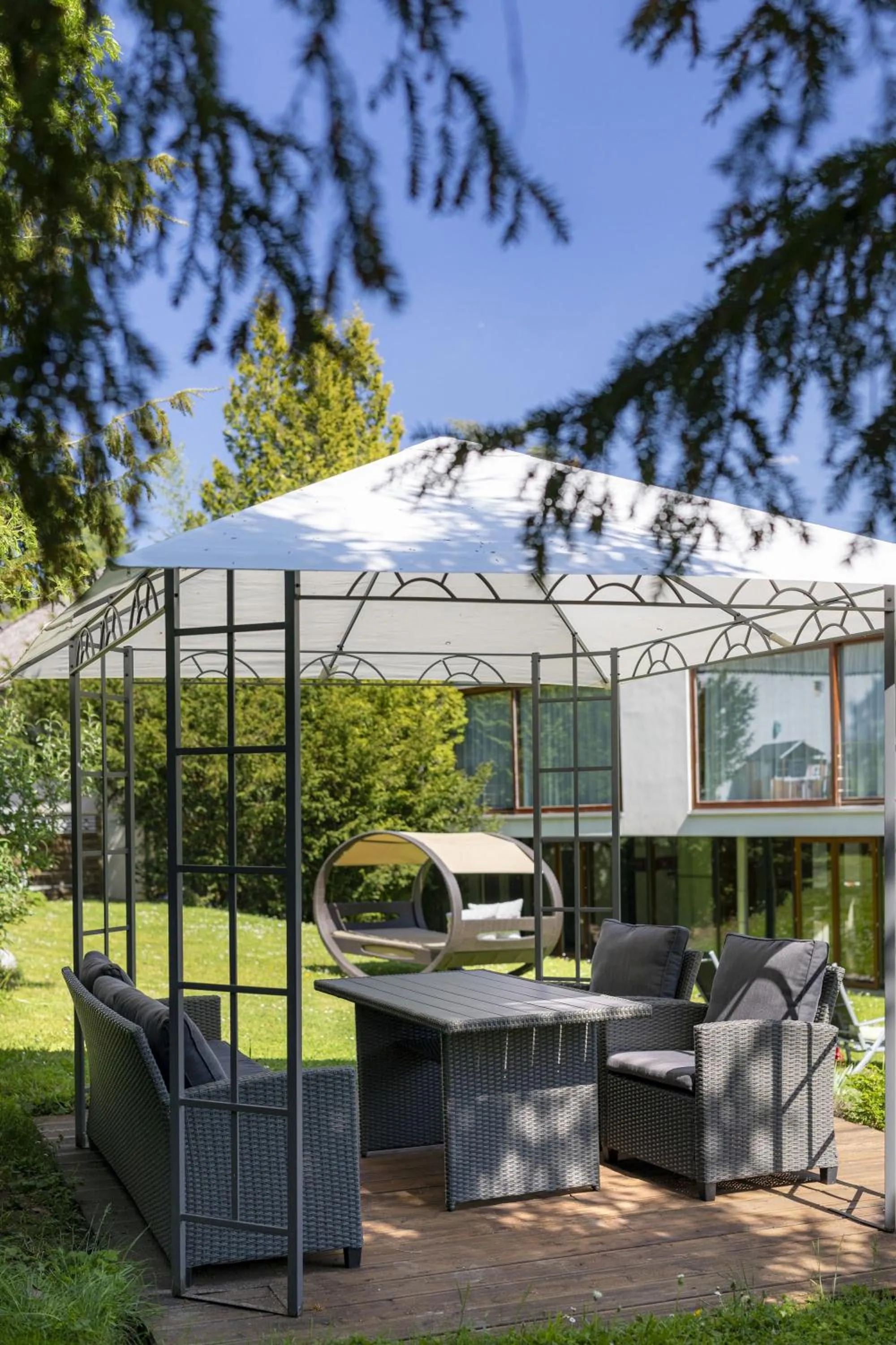 Garden in Romantik Hotel Johanniter-Kreuz