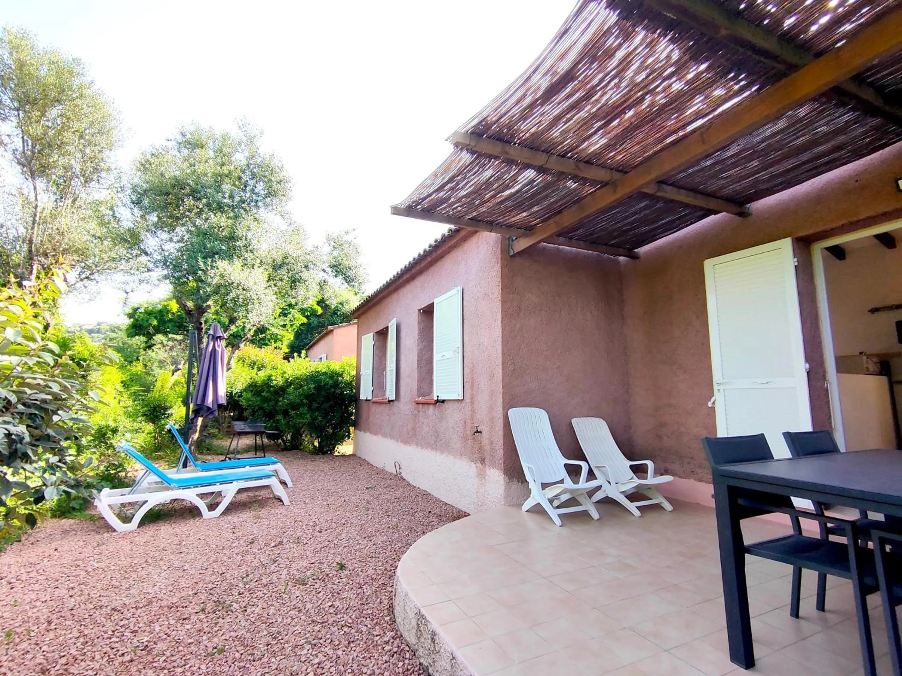 Patio in Résidence Les Cigales