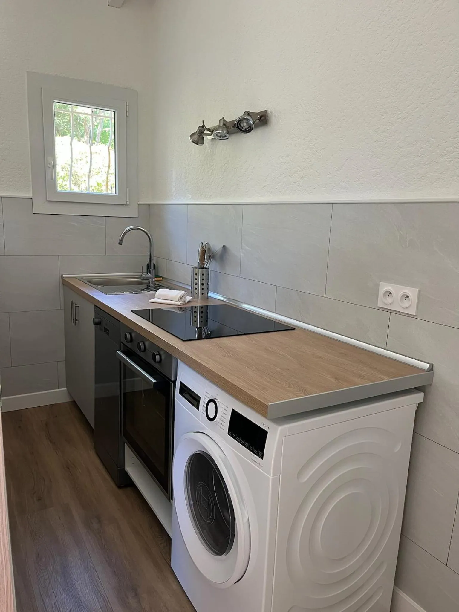 Kitchen or kitchenette in Résidence Les Cigales