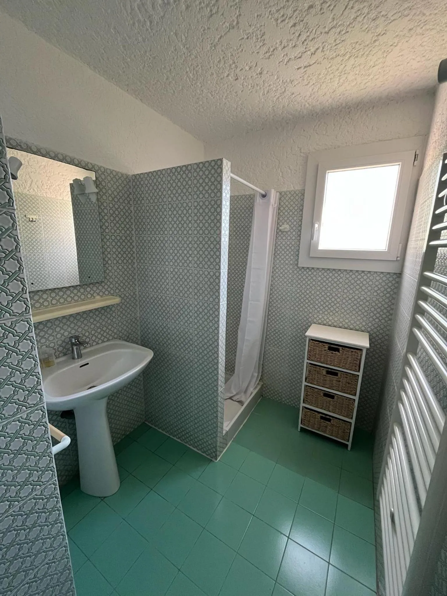 Shower in Résidence Les Cigales