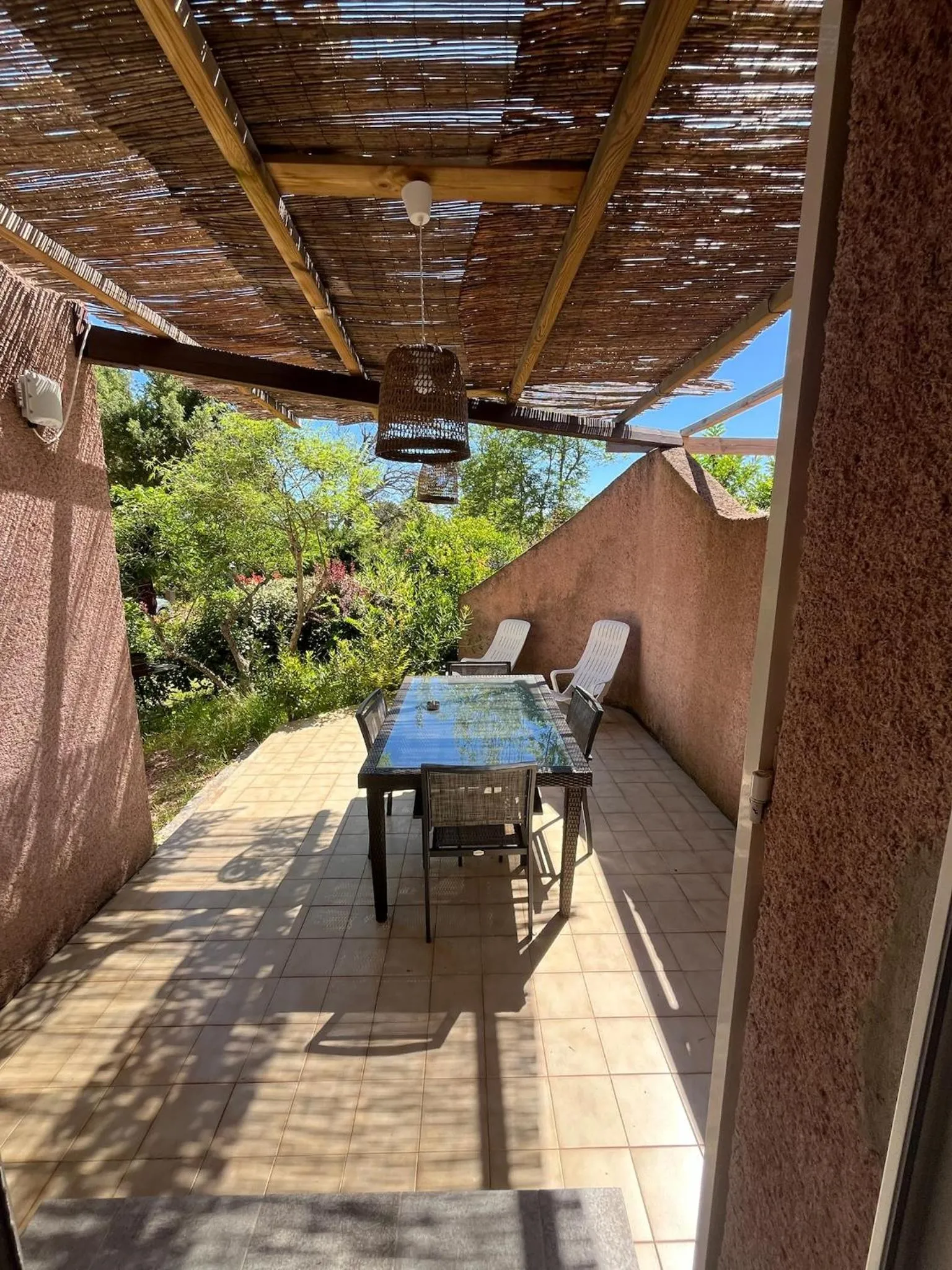 Patio in Résidence Les Cigales