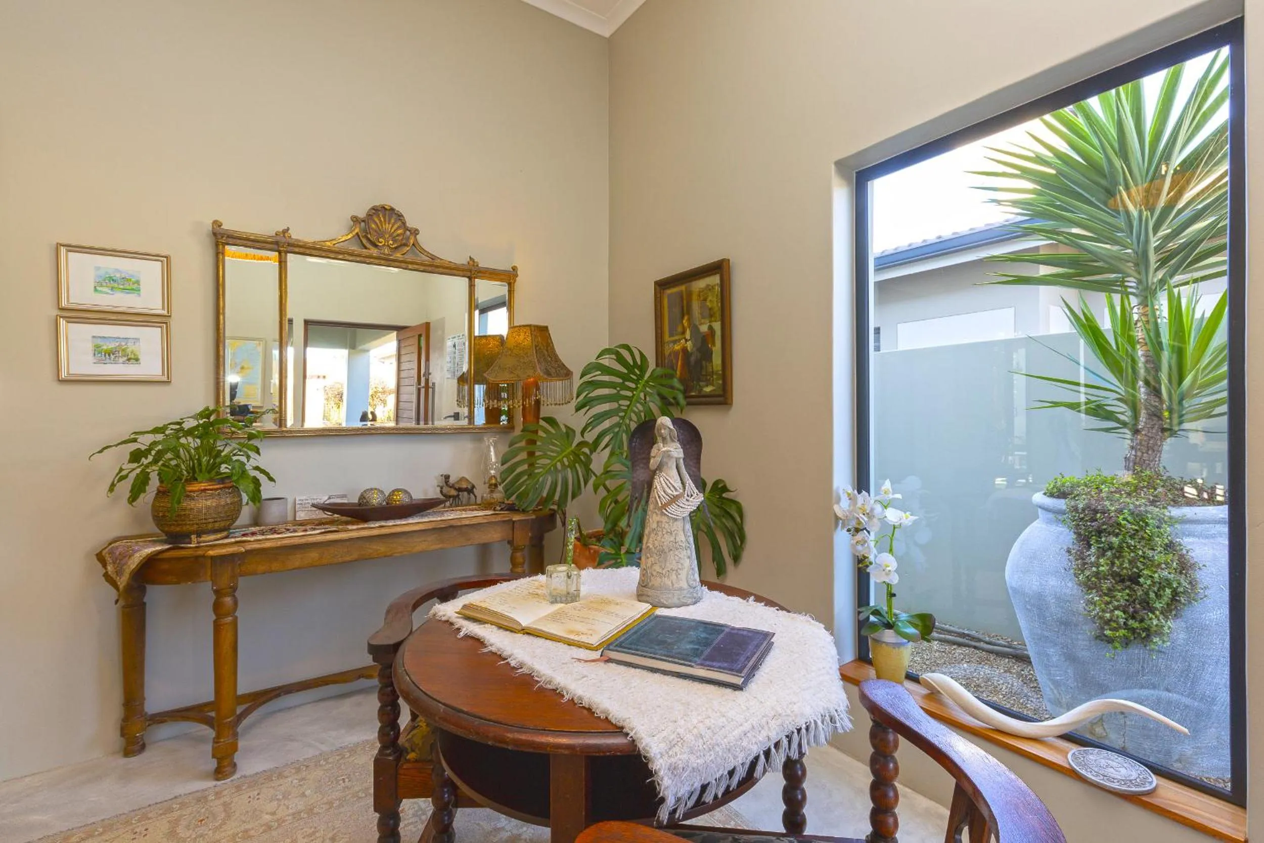 Lobby or reception in Le Mahi Guest House