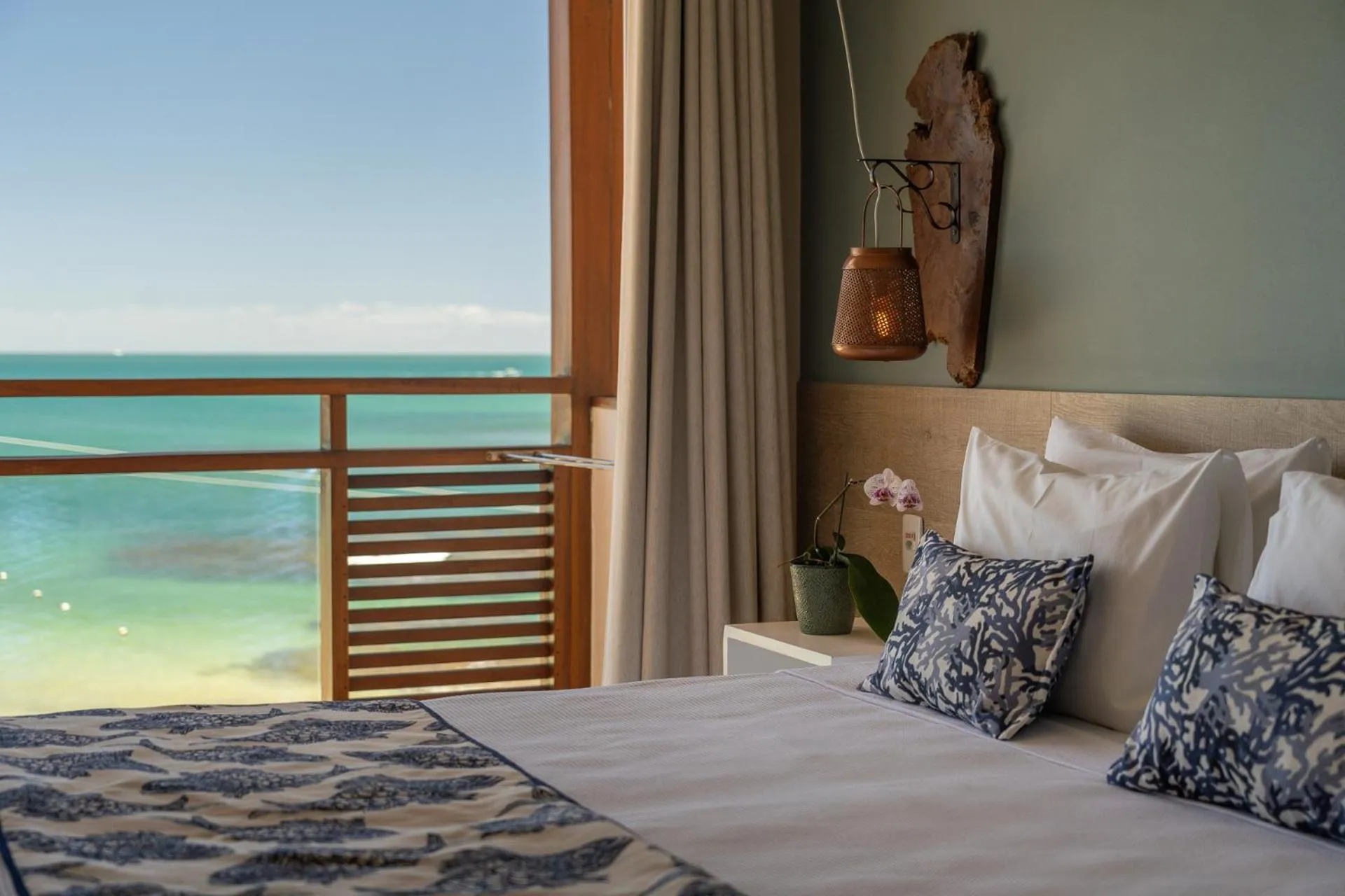 Bed in Pousada Dona Moça