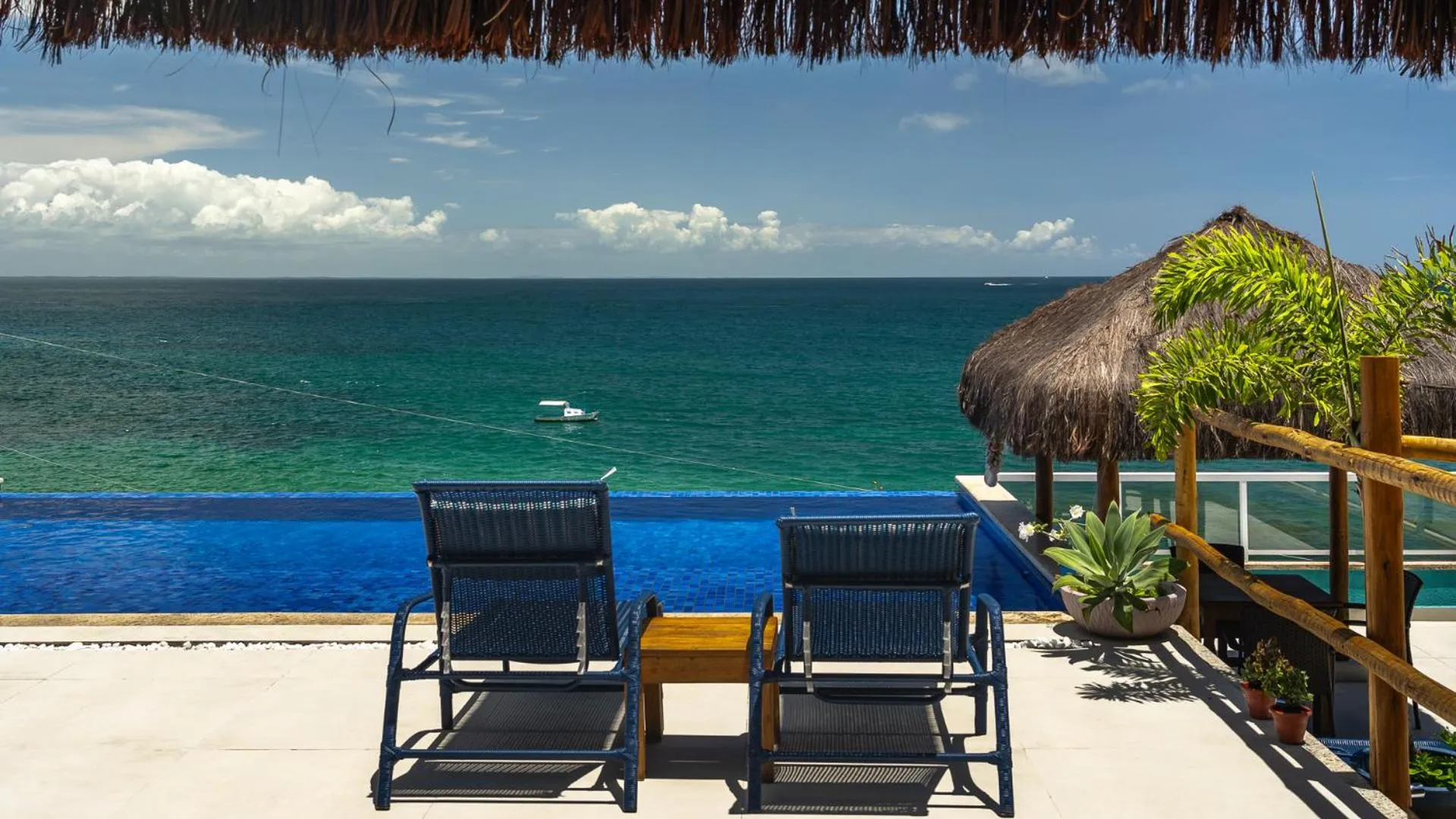 Sea view in Pousada Dona Moça