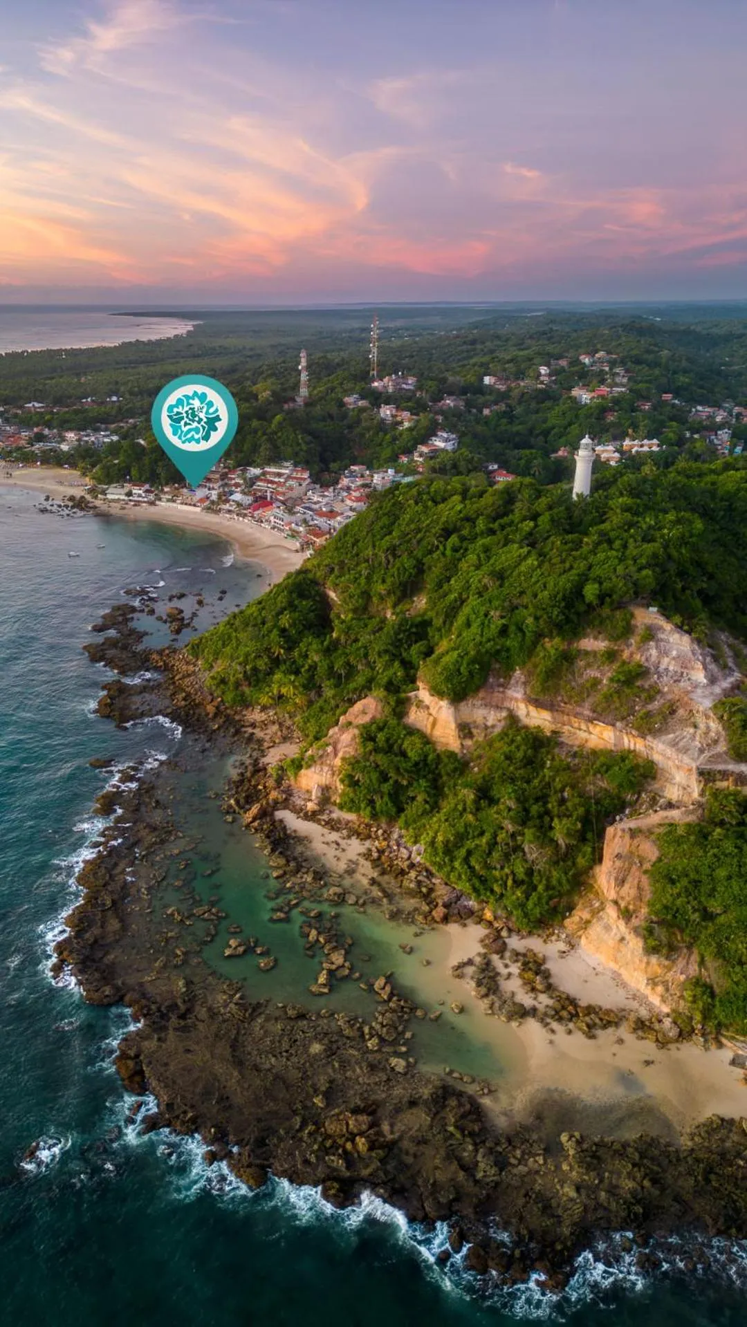 Bird's eye view in Pousada Dona Moça