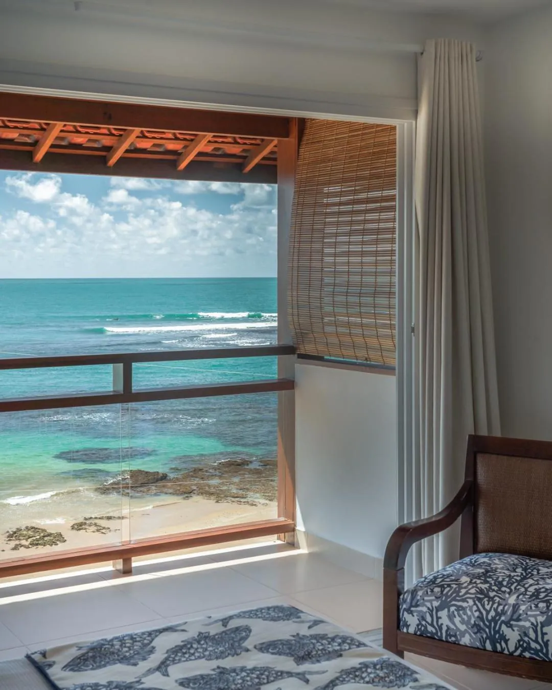 Bed in Pousada Dona Moça