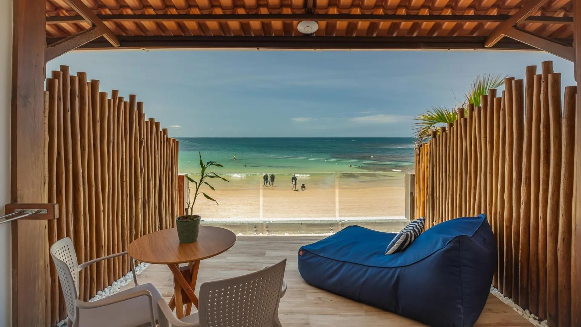 Patio in Pousada Dona Moça