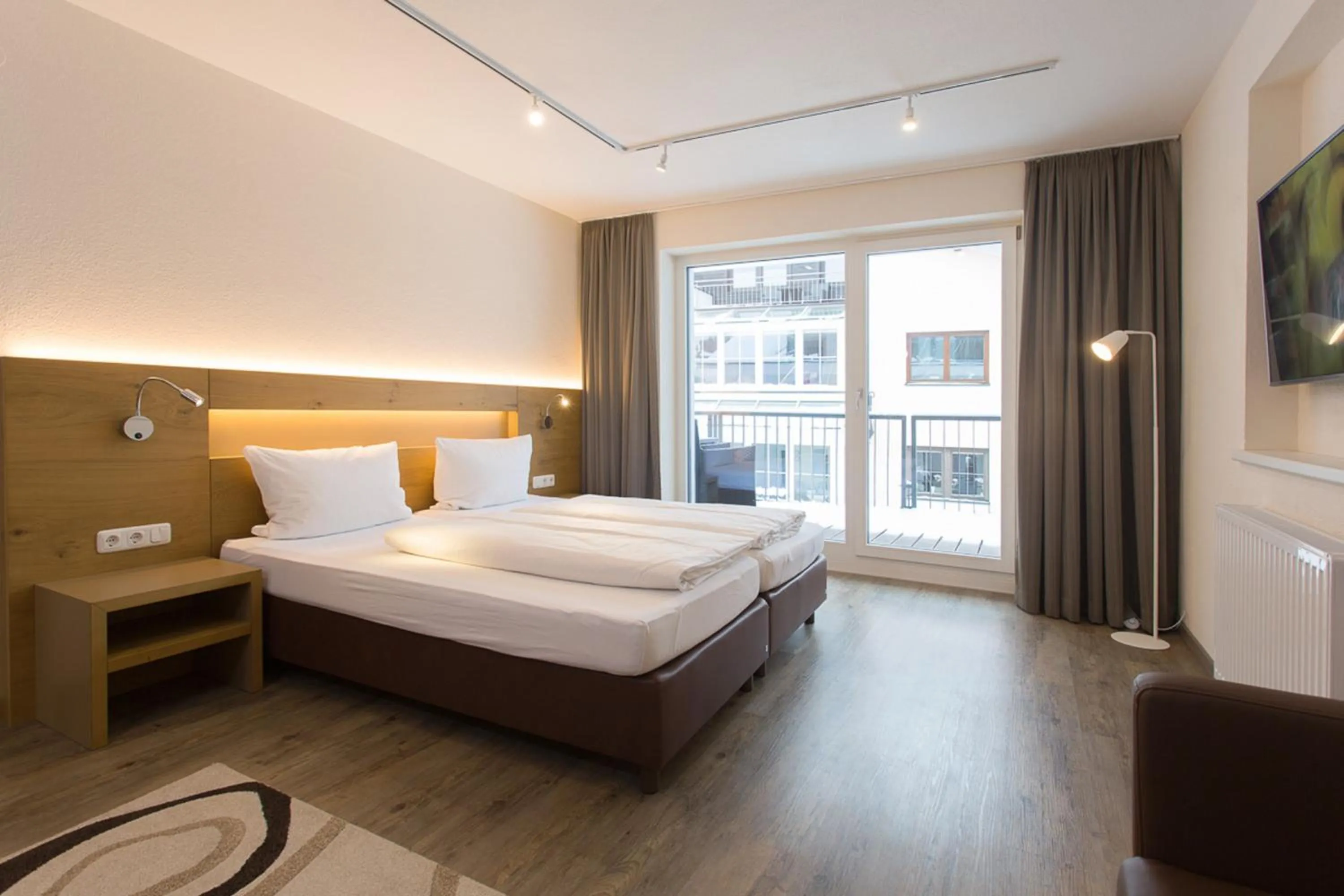 Bed in Hotel Rundeck