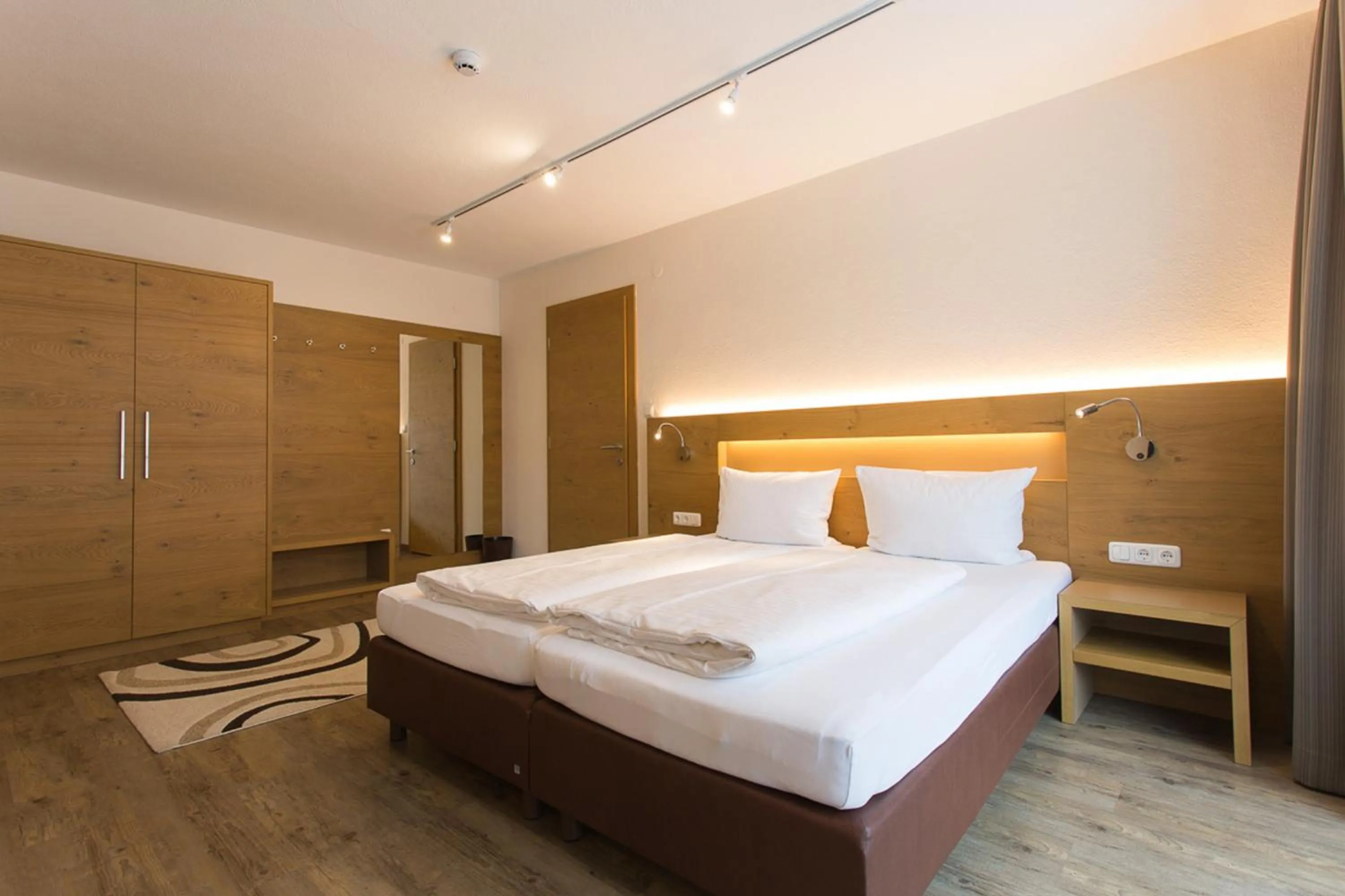 Bed in Hotel Rundeck