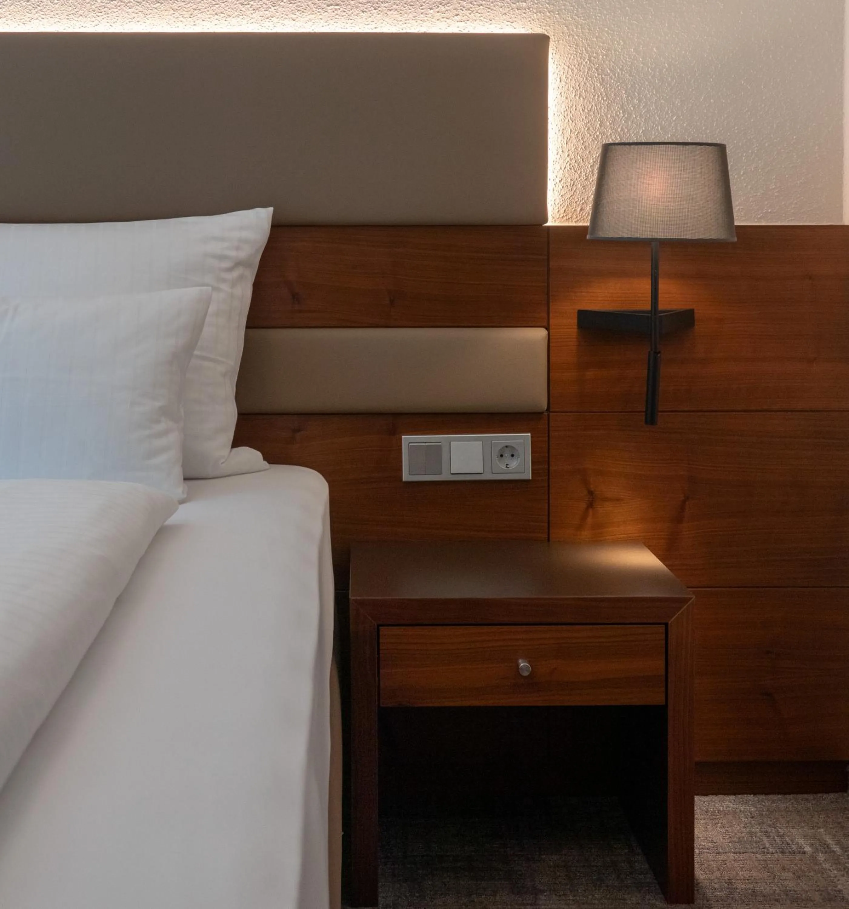 Bed in Hotel Rundeck