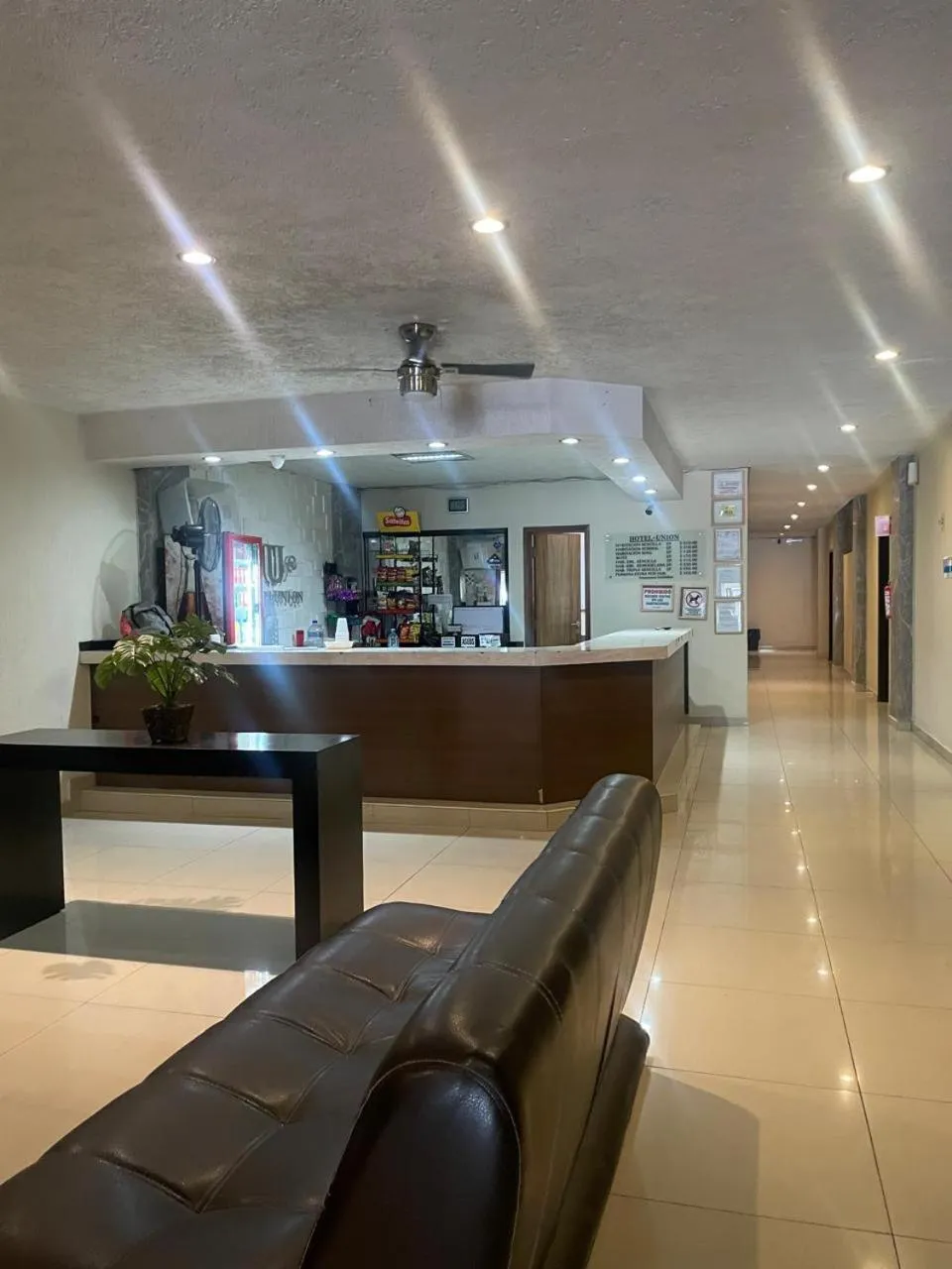Lobby or reception in Hotel Union Guadalajara