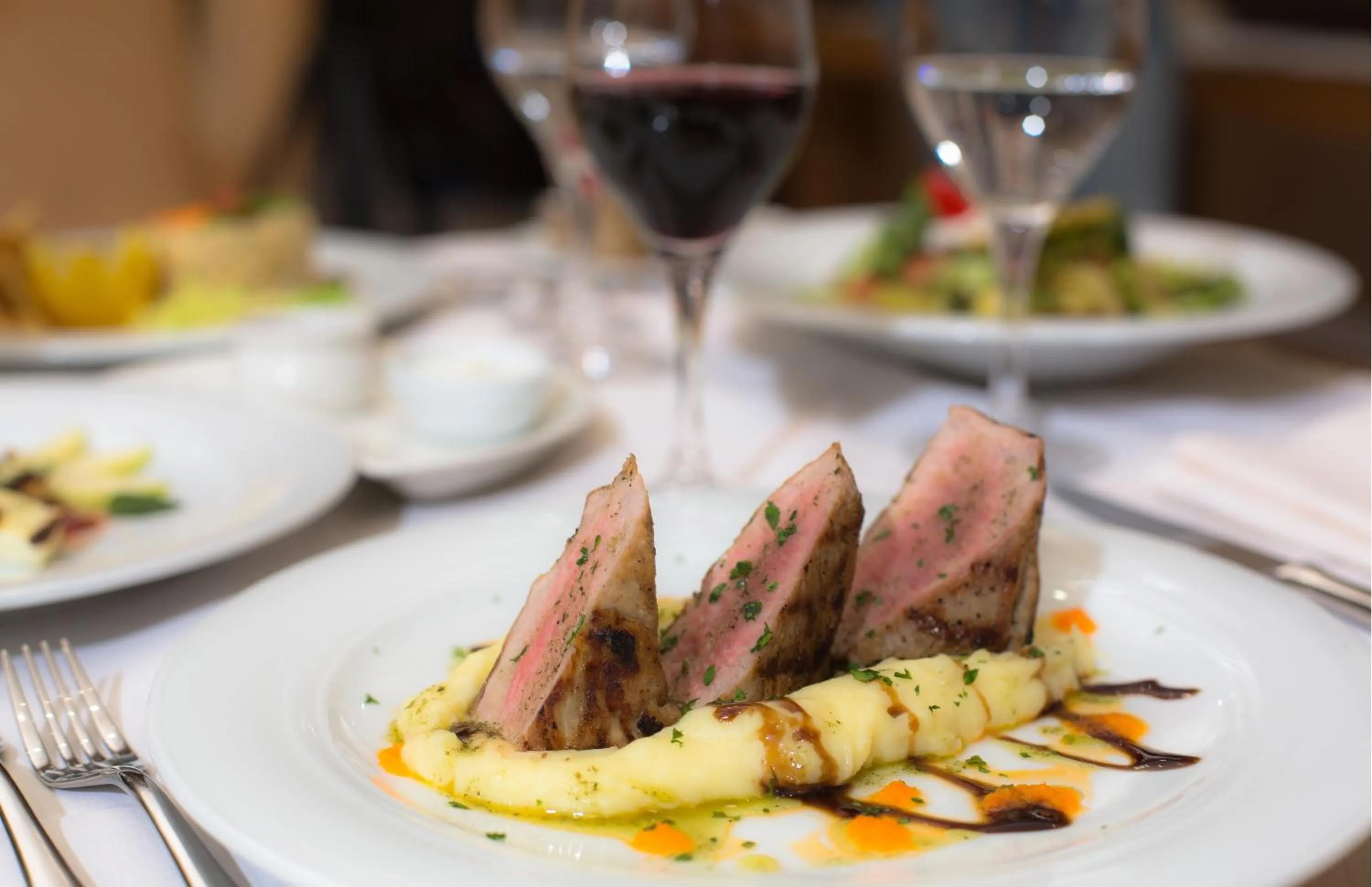 Food close-up in Dekelia Hotel